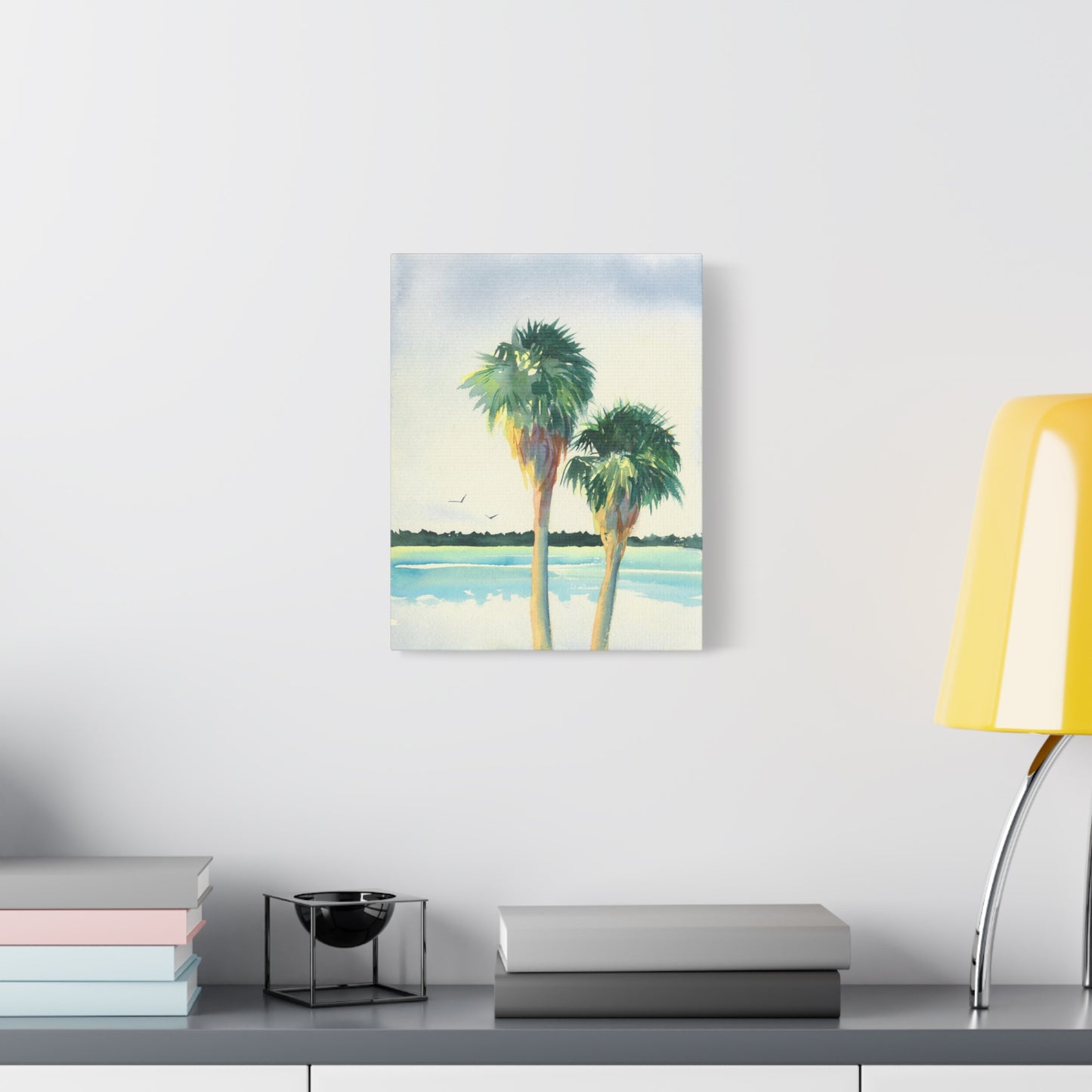 Two Palms - Canvas
