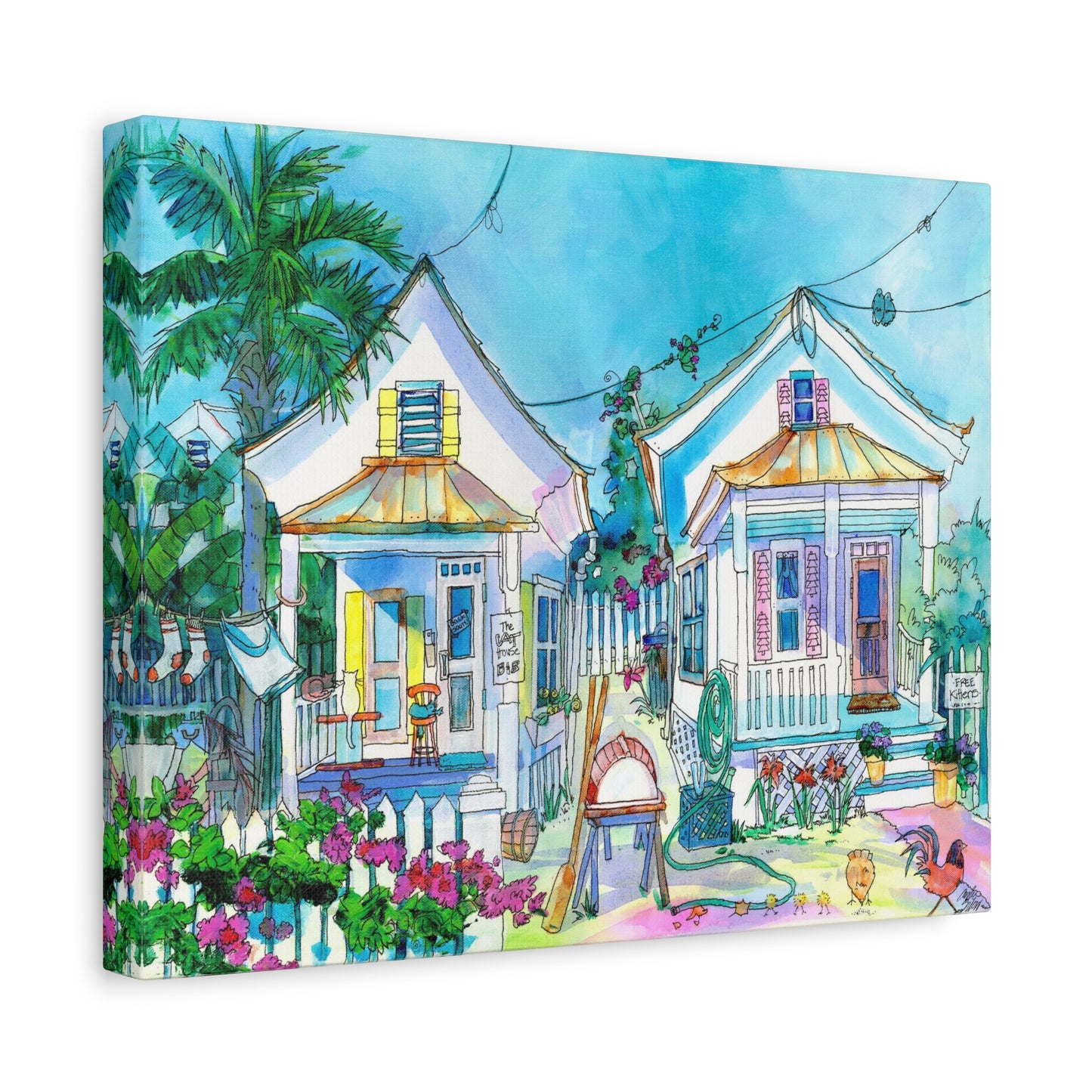 historic key west  - Canvas