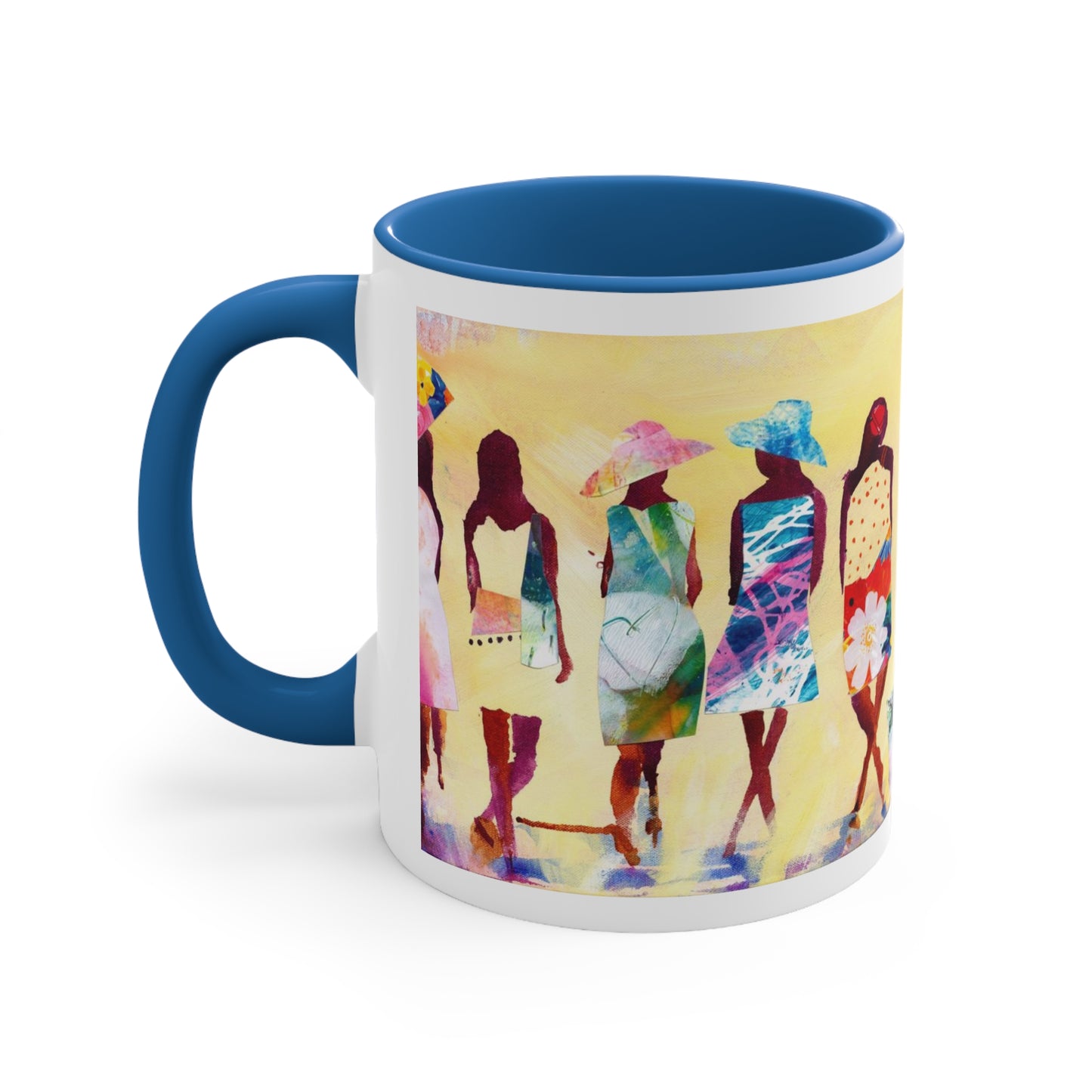 Paper Dolls Accent Coffee Mug, 11oz