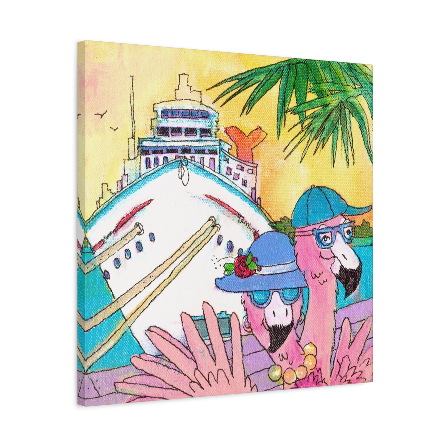 Cruise Ships  - Canvas