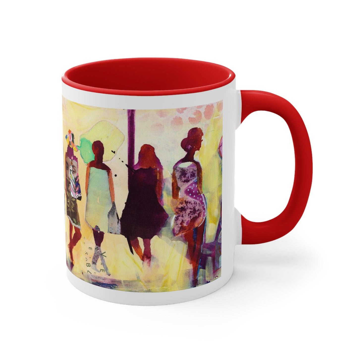 Paper Dolls Accent Coffee Mug, 11oz