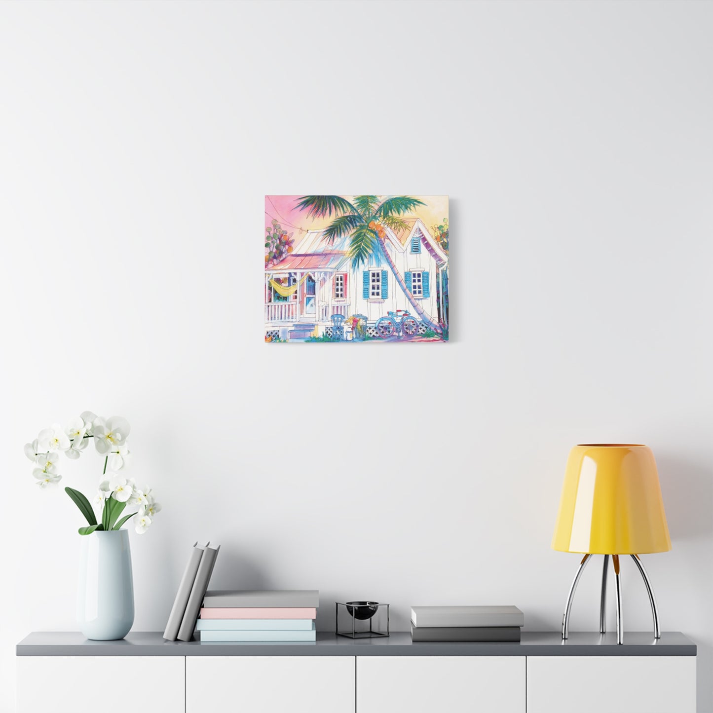 hammock on porch  - Canvas