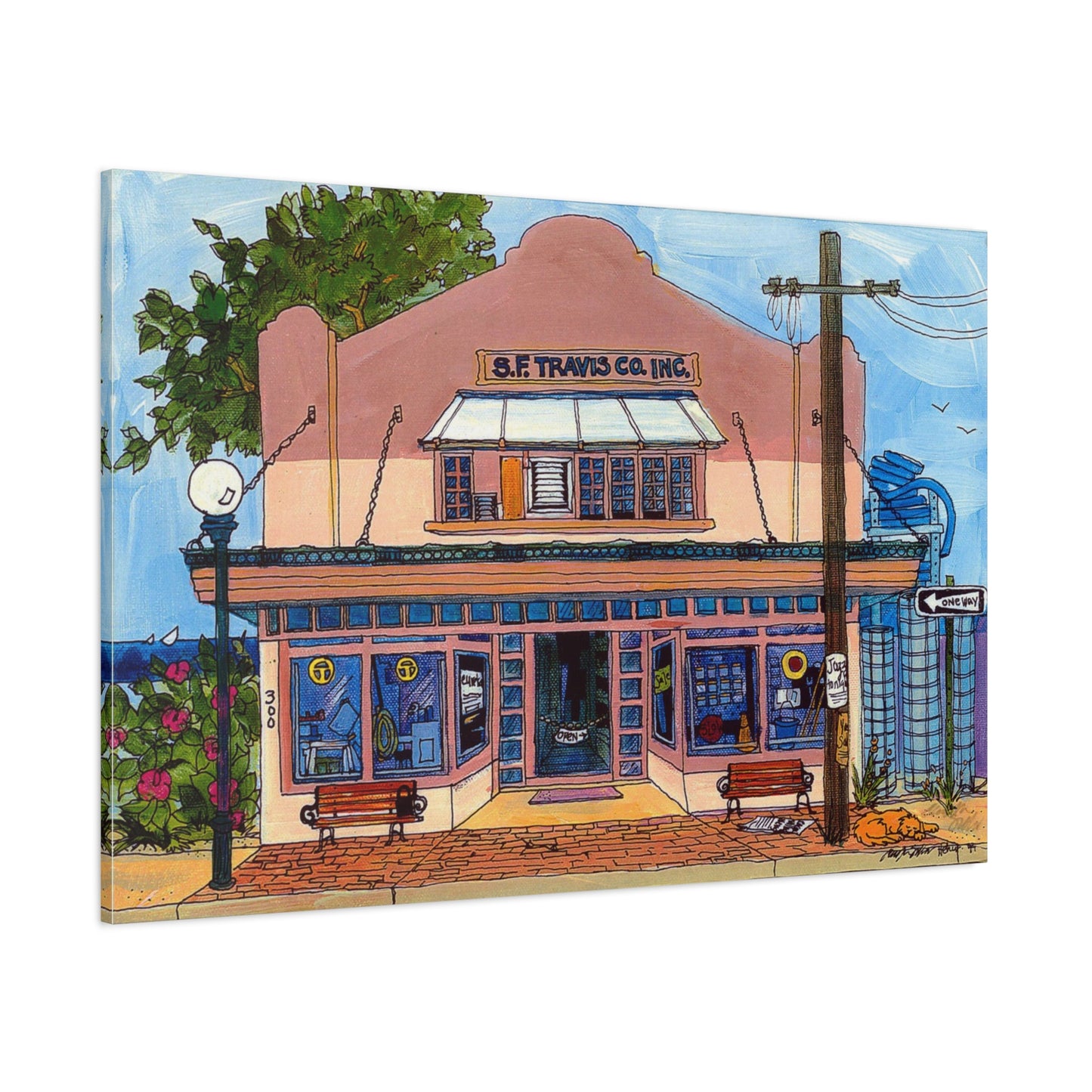 Travis Hardware  - Canvas