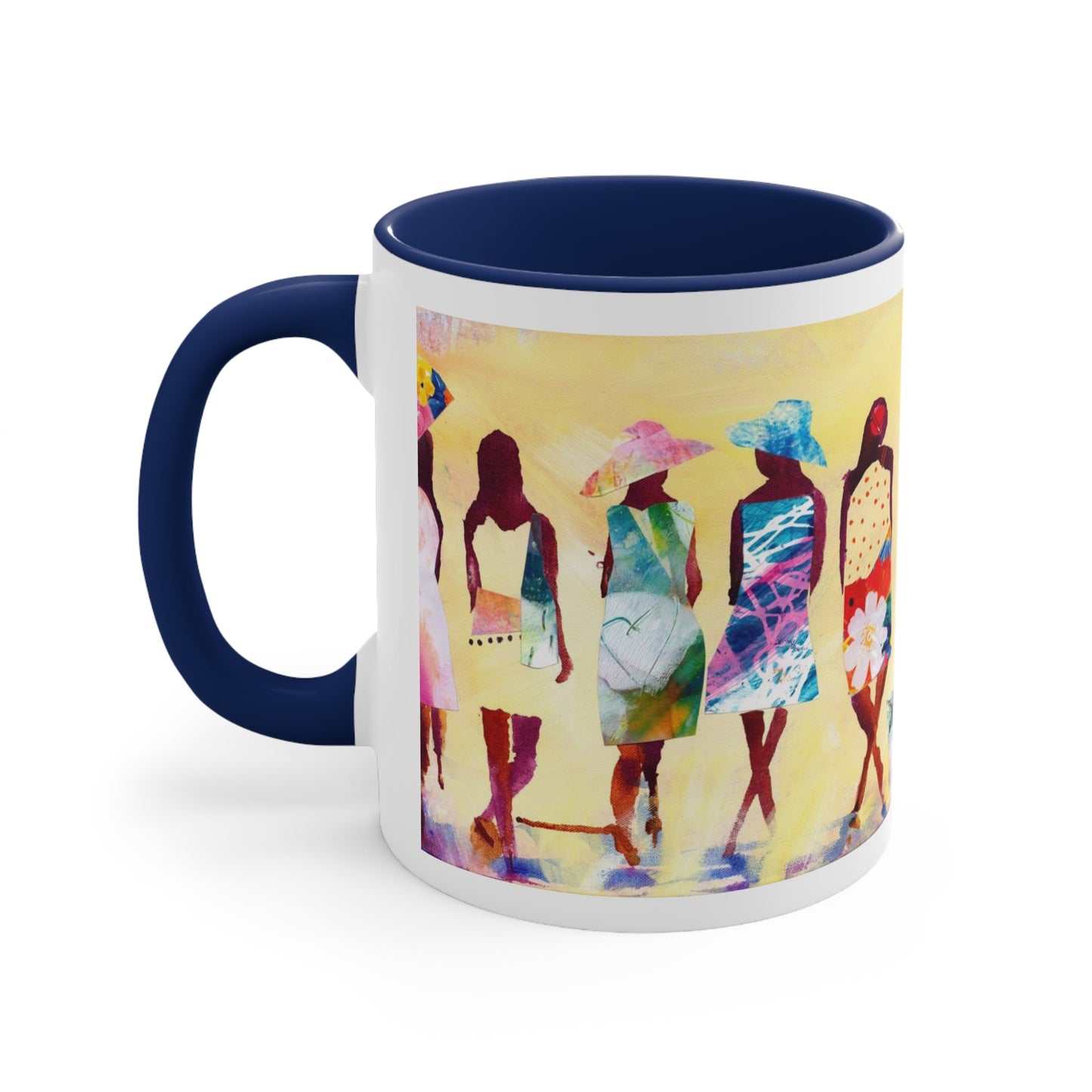 Paper Dolls Accent Coffee Mug, 11oz