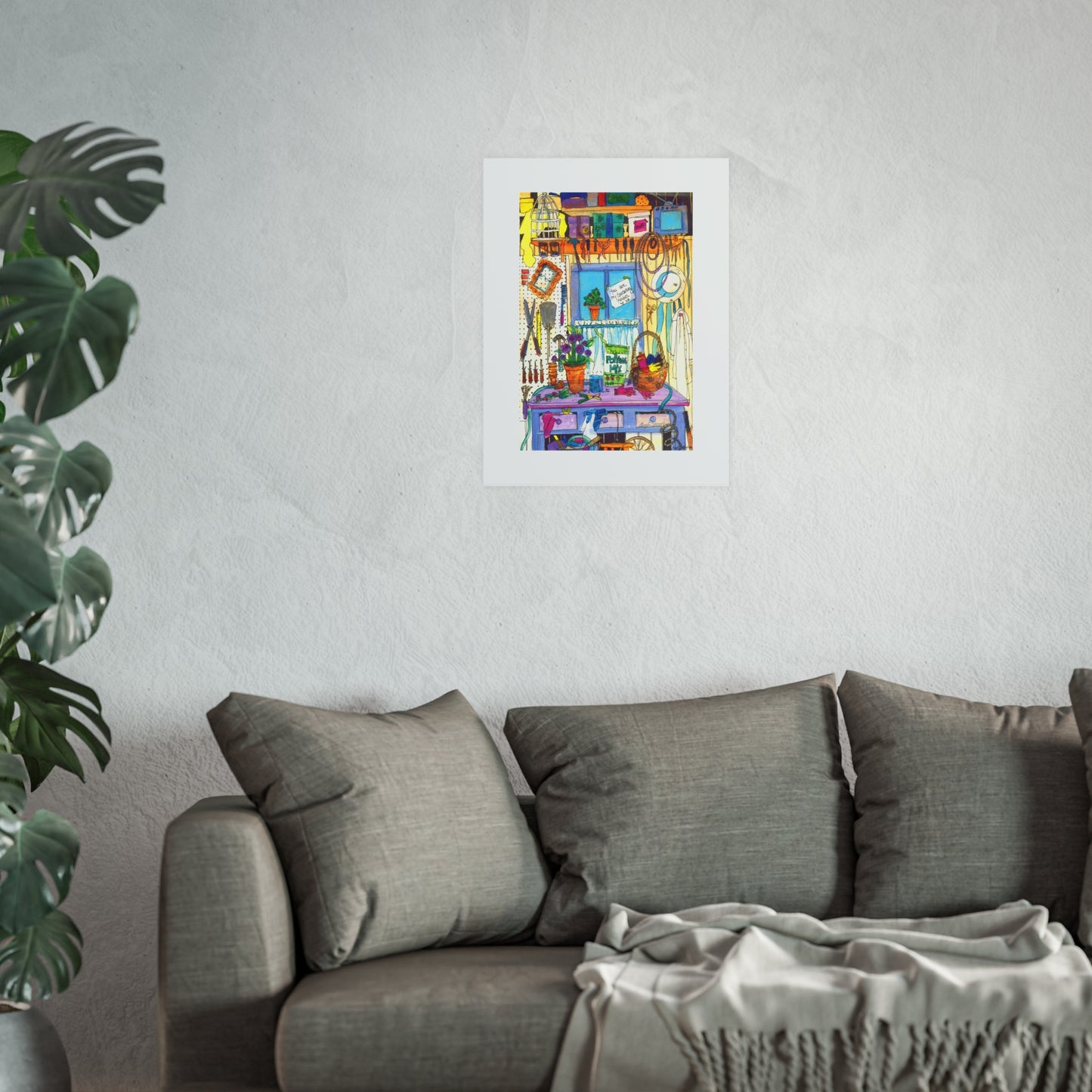 Gardening Angel - Prints - Various Sizes