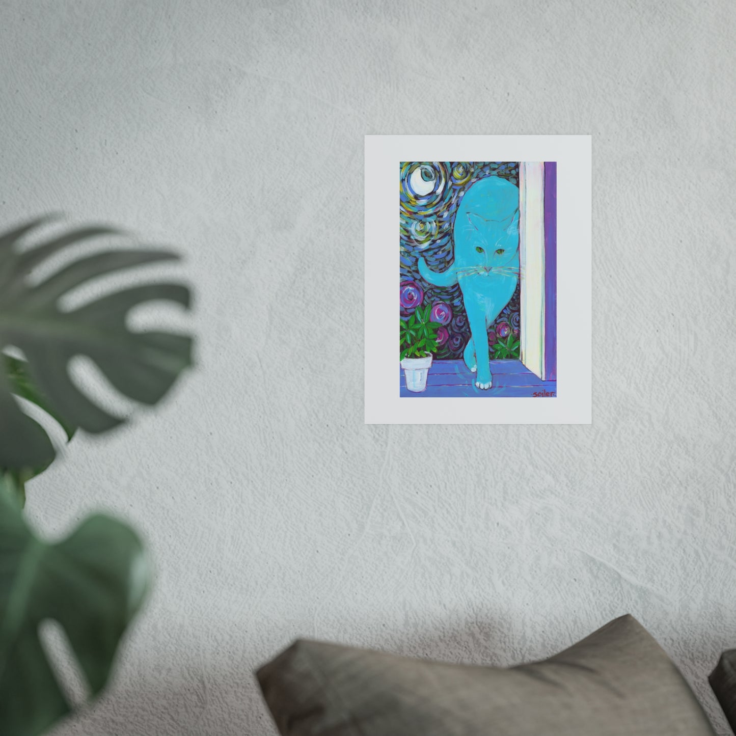 Cat Van Gogh - Prints - Various Sizes