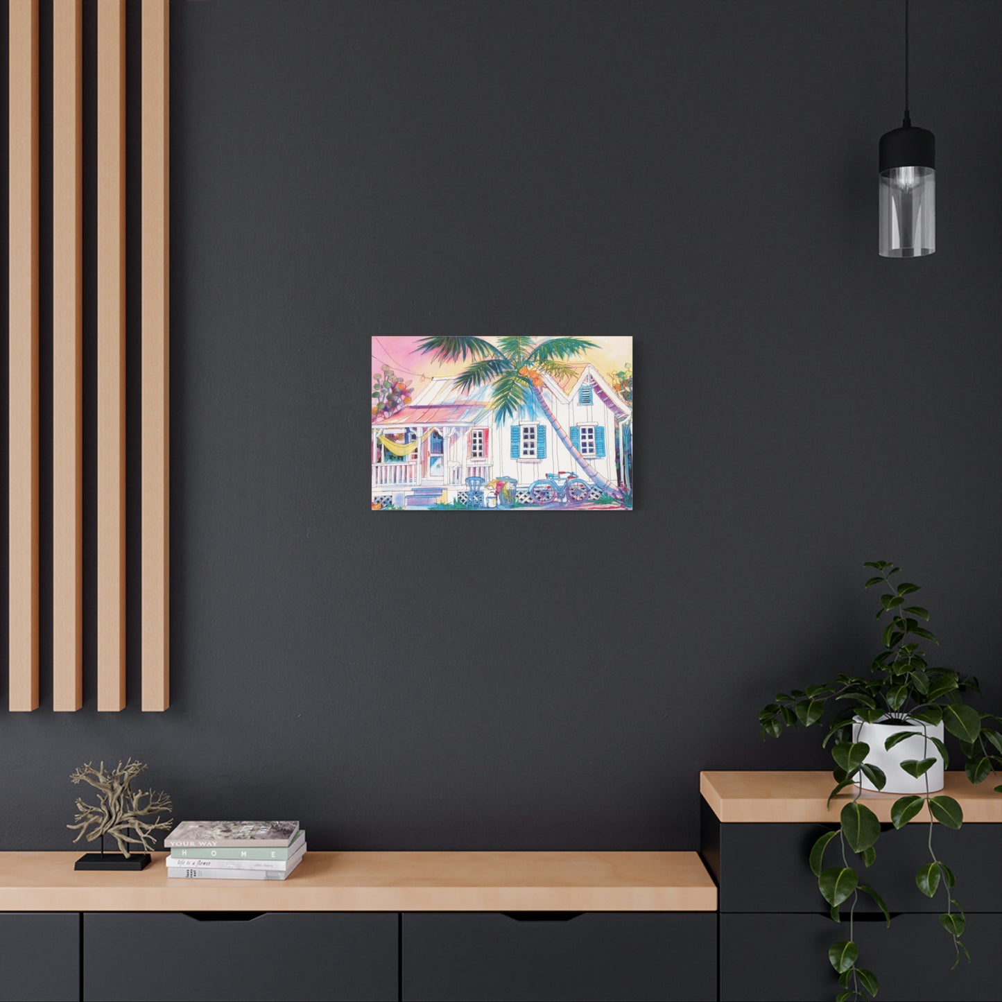 hammock on porch  - Canvas