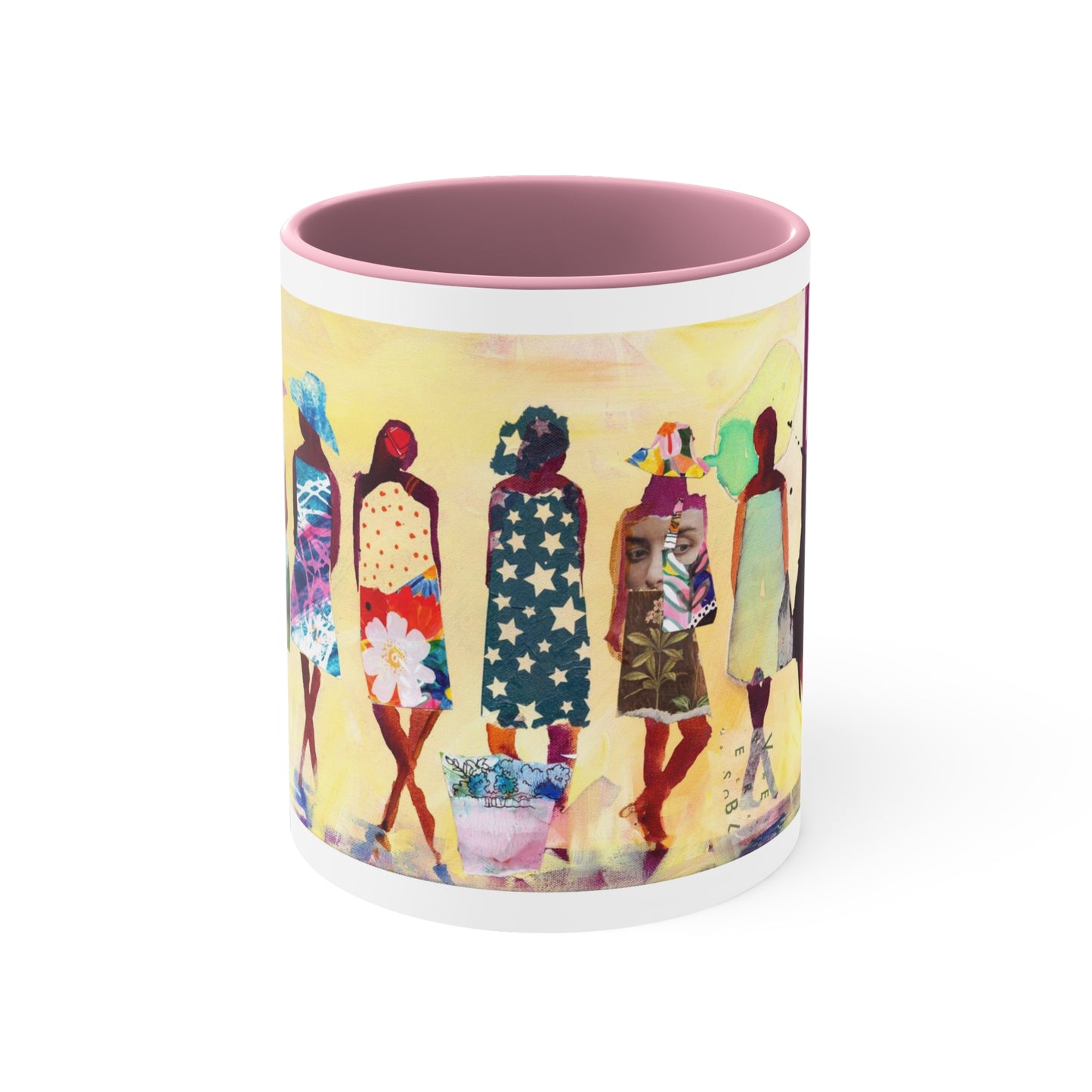 Paper Dolls Accent Coffee Mug, 11oz