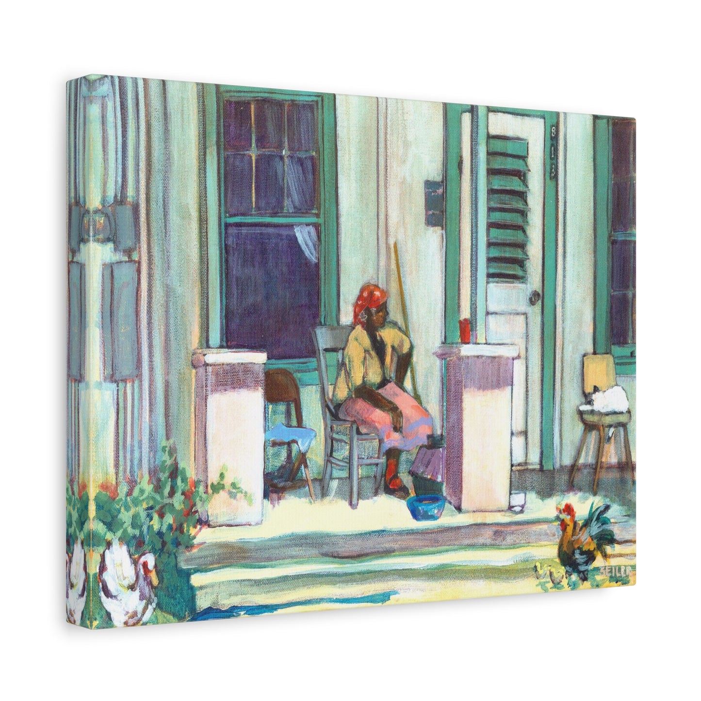 down south porch  - Canvas