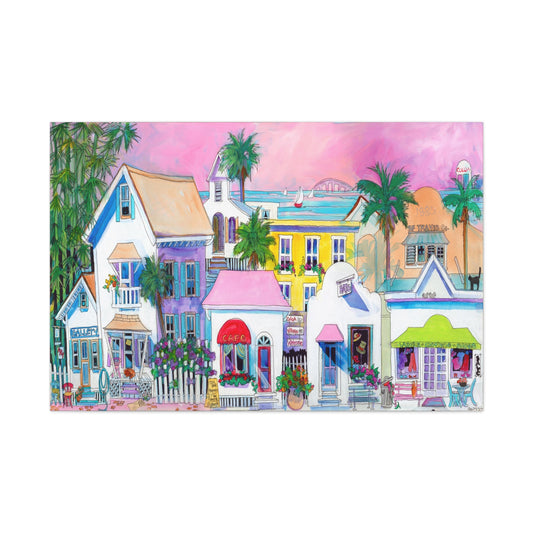 cocoa village - Canvas