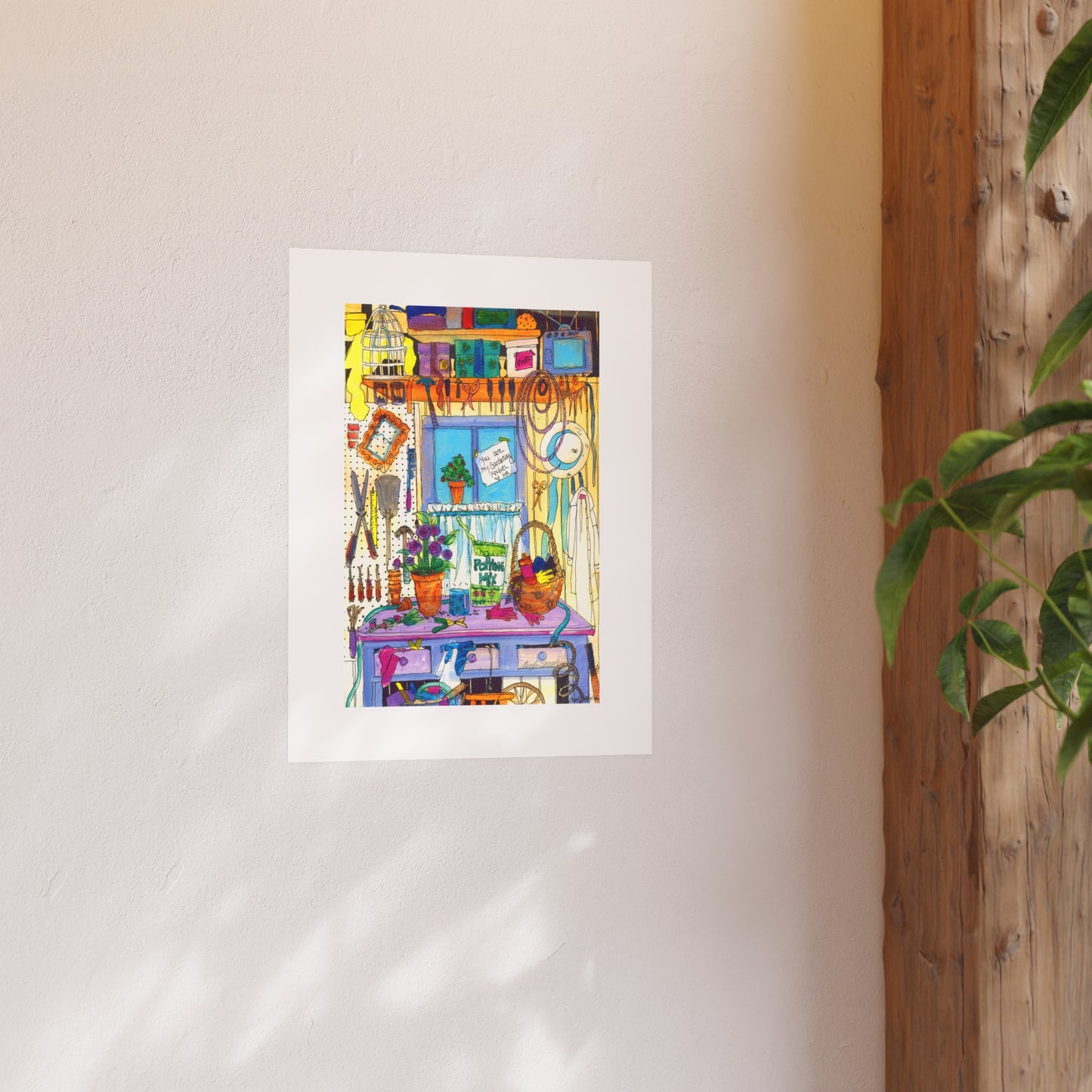 Gardening Angel - Prints - Various Sizes