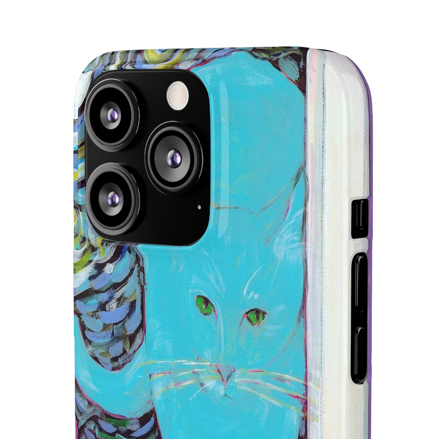 Cat Van Gogh iPhone Case