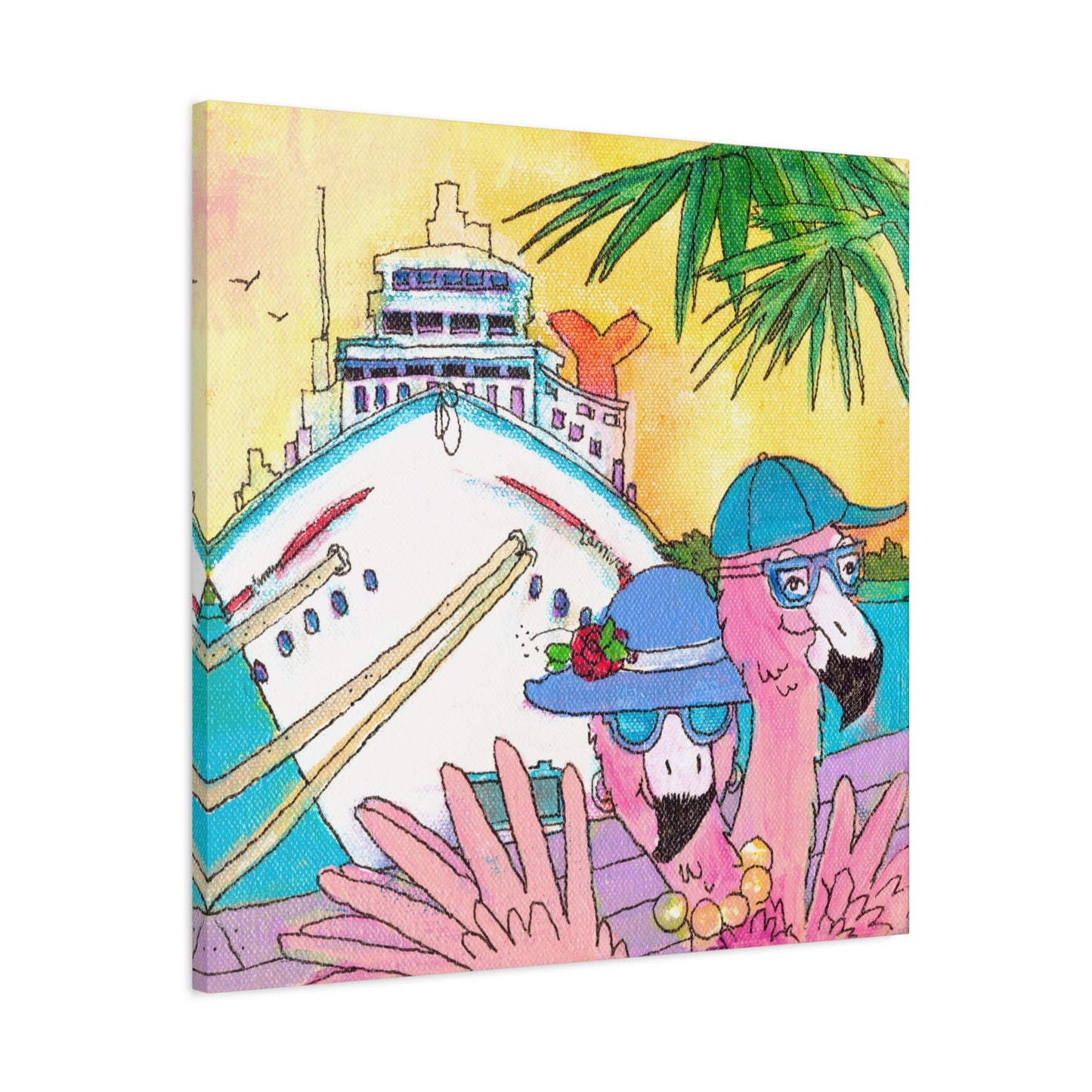 Cruise Ships  - Canvas