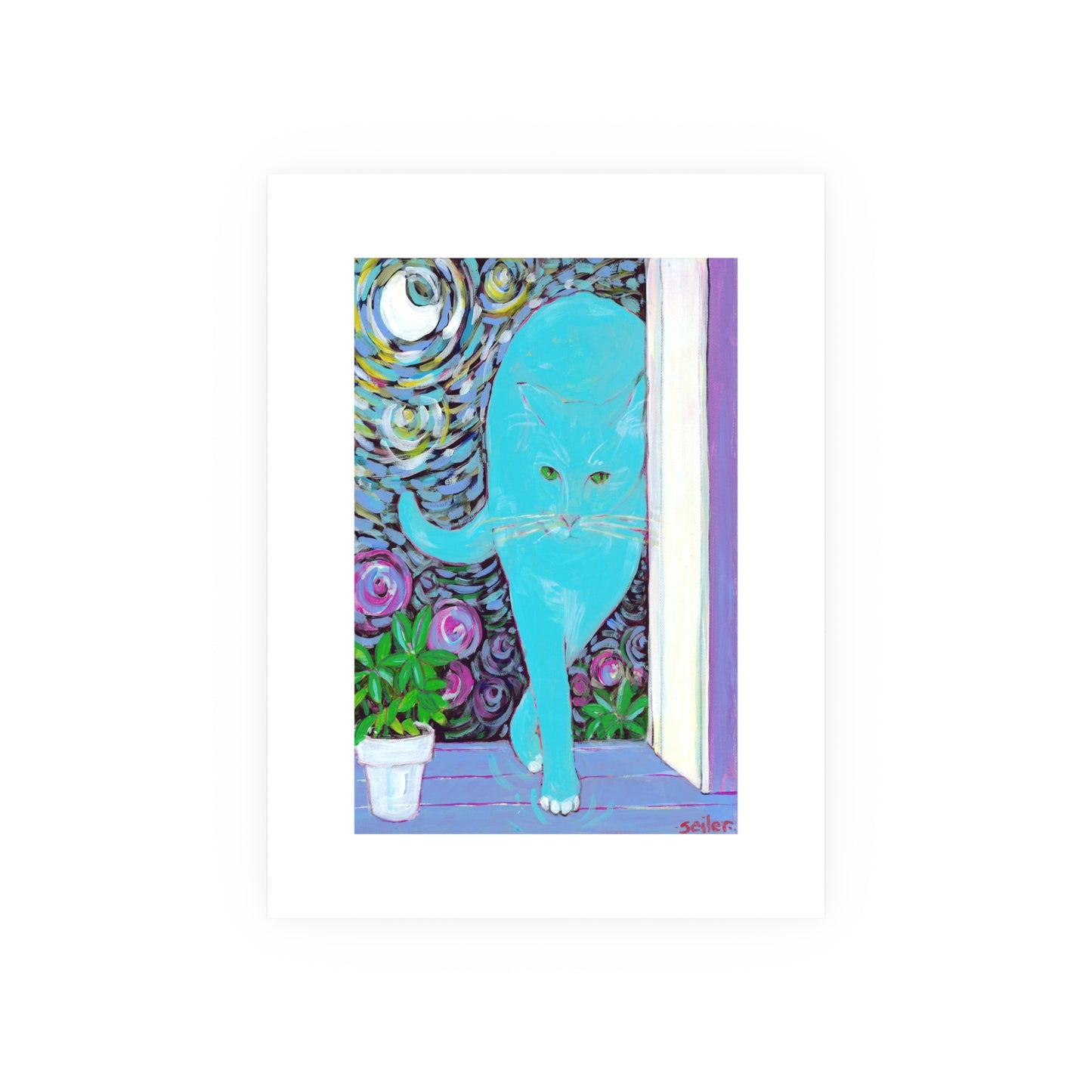 Cat Van Gogh - Prints - Various Sizes