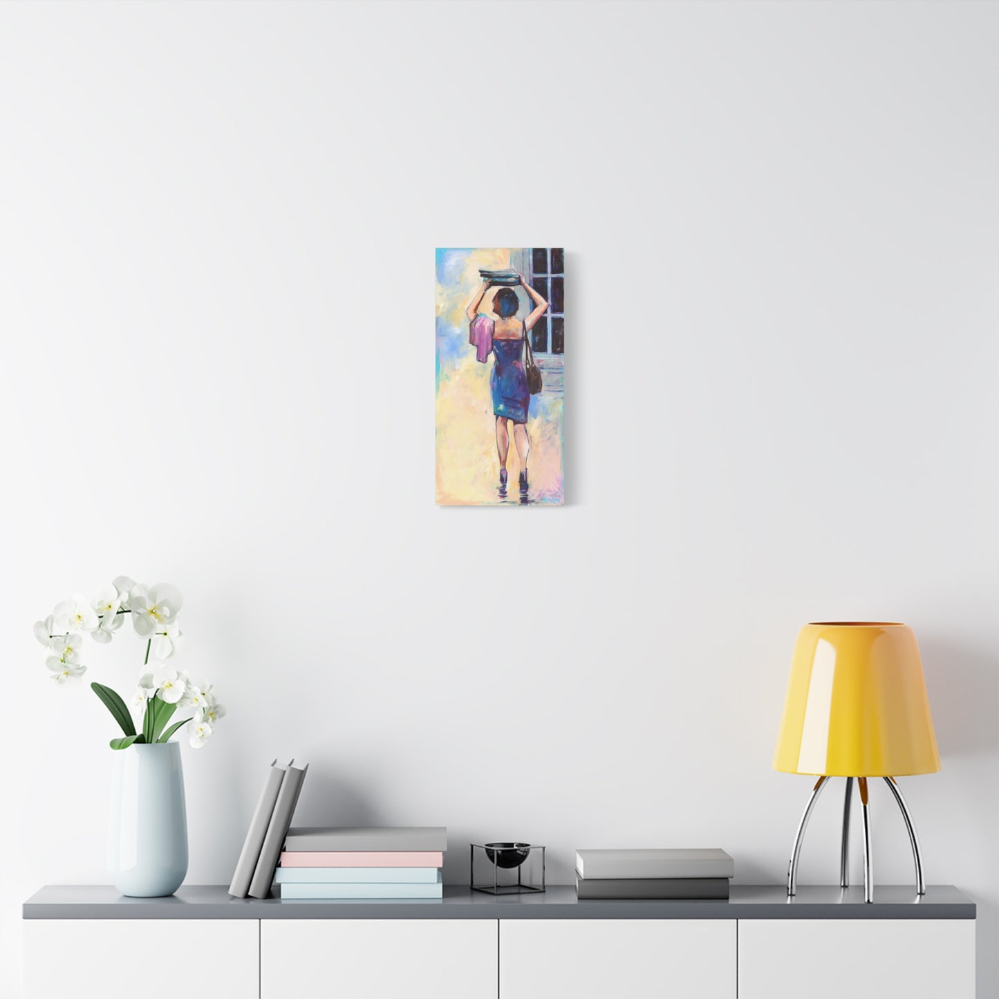 Copy of Girl in Rain - Canvas