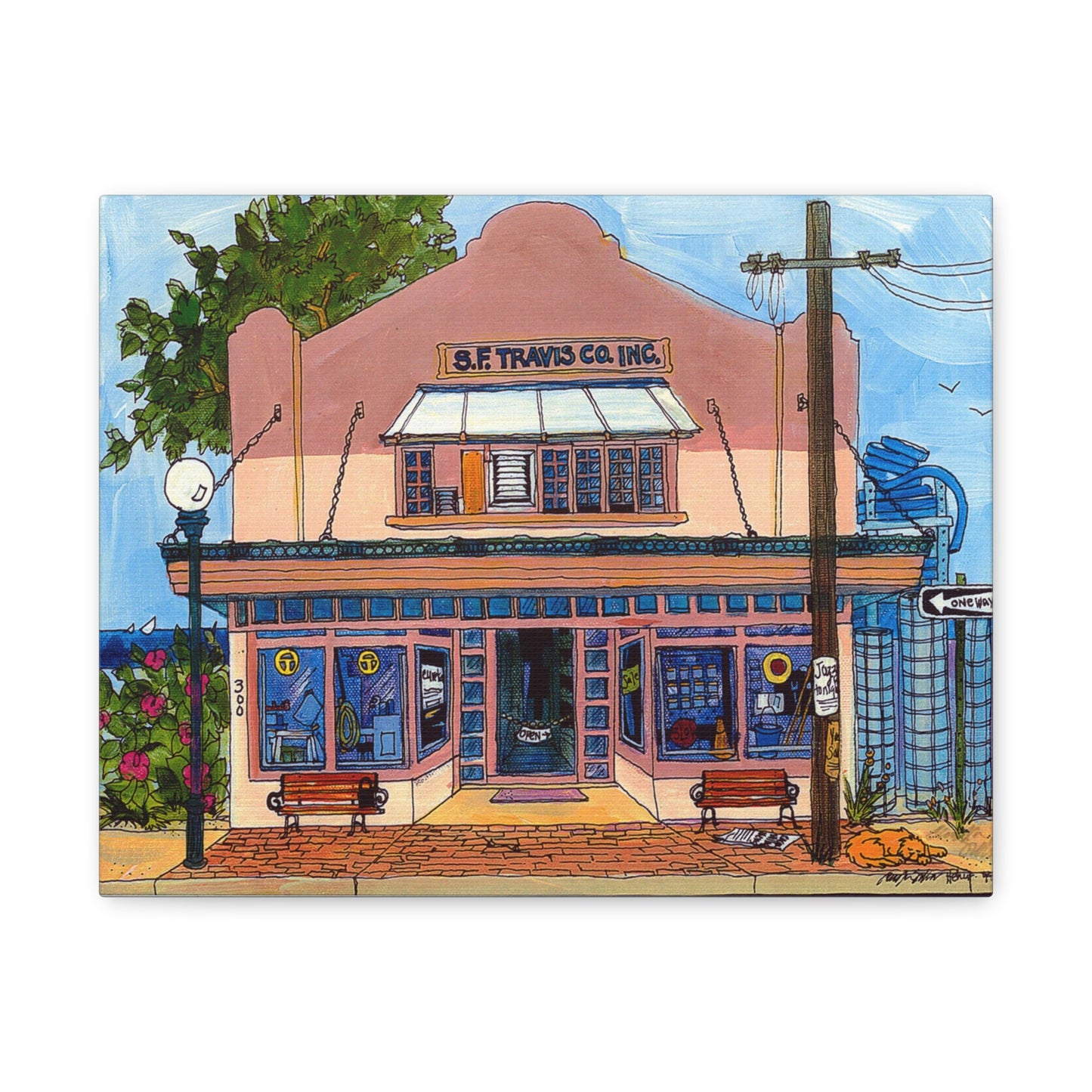 Travis Hardware  - Canvas