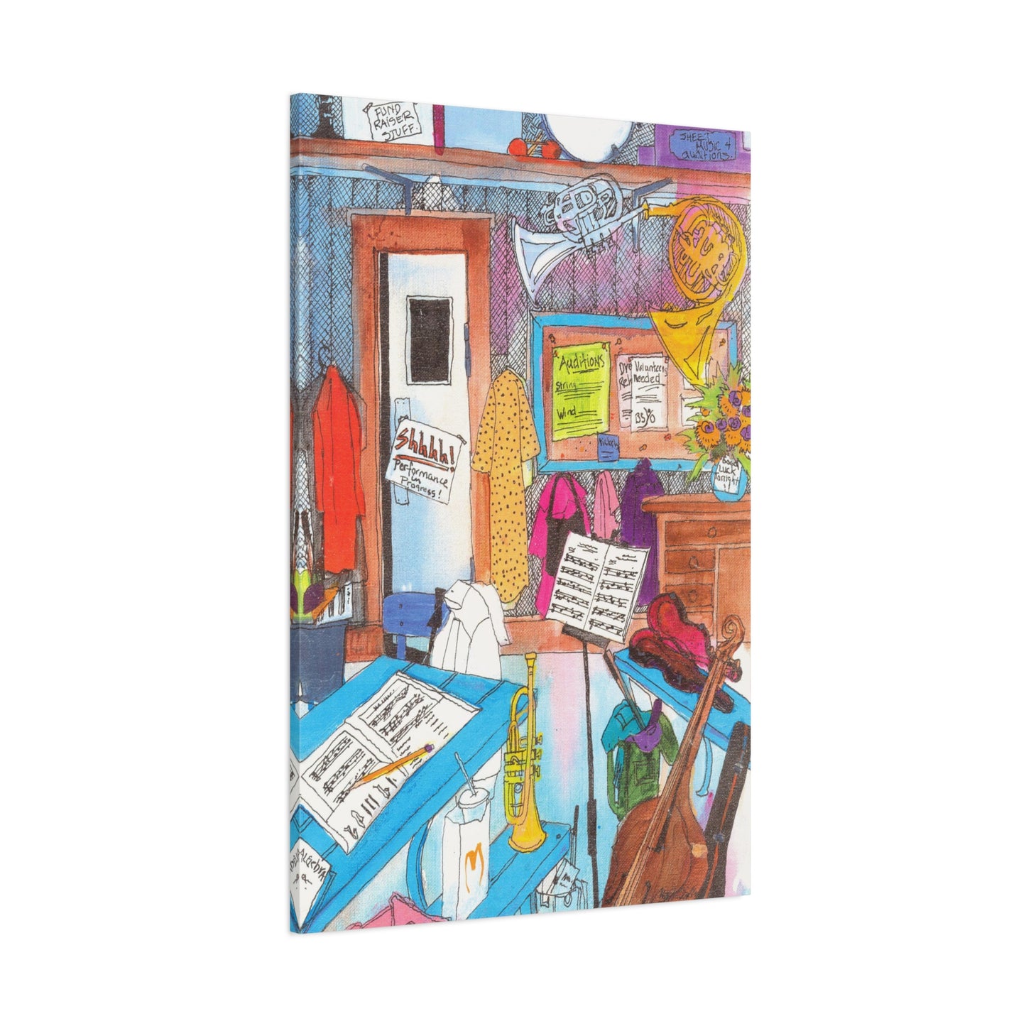 Music Classroom - Canvas