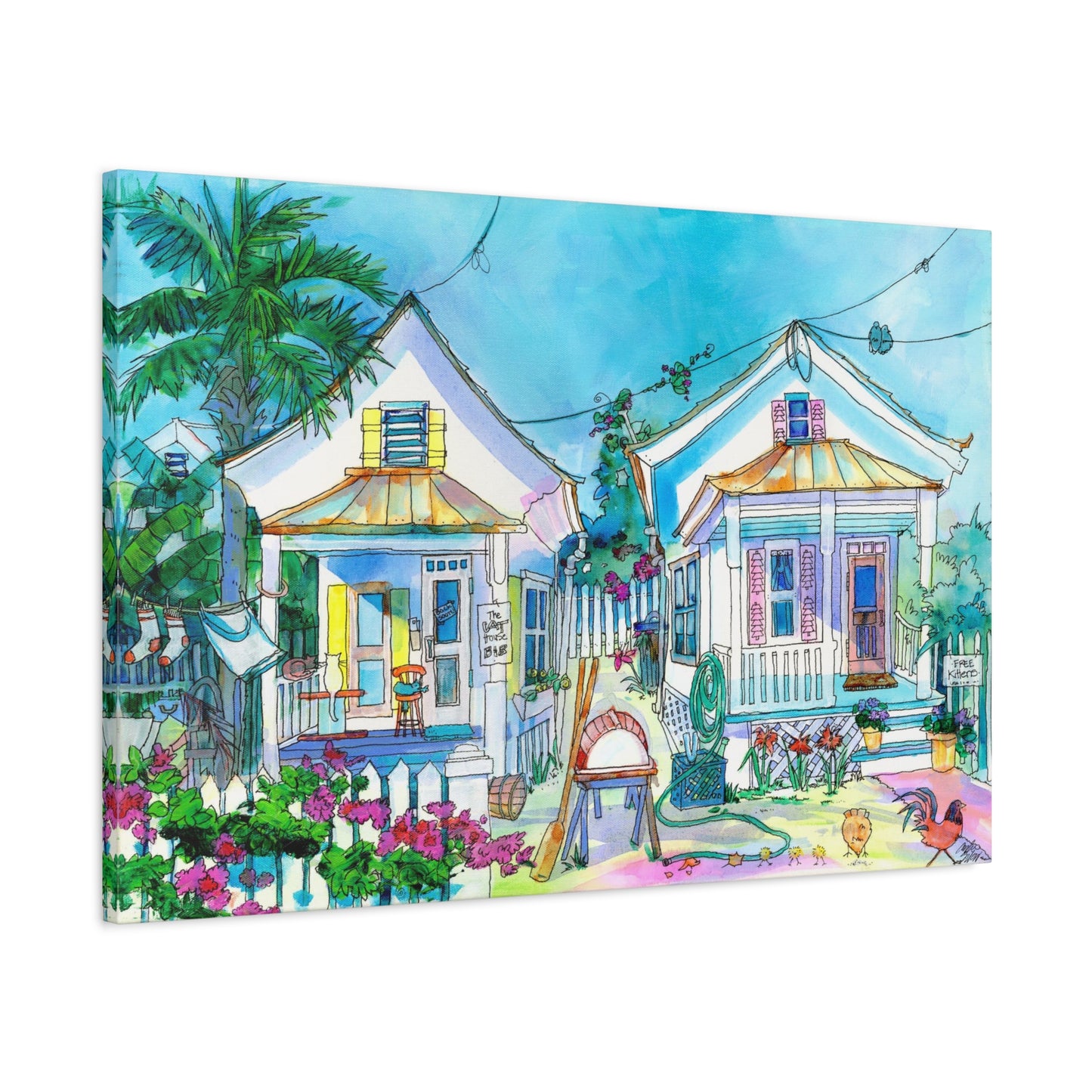 historic key west  - Canvas