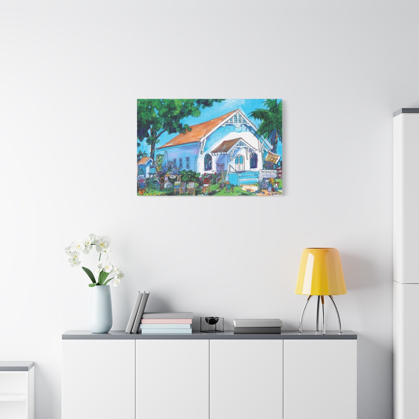 Derby St Chapel  - Canvas