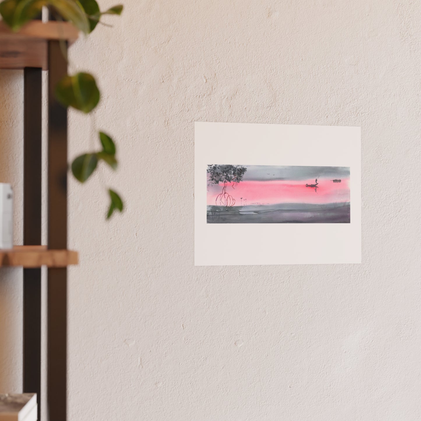Pink and Grey Dawn - Prints - Various Sizes