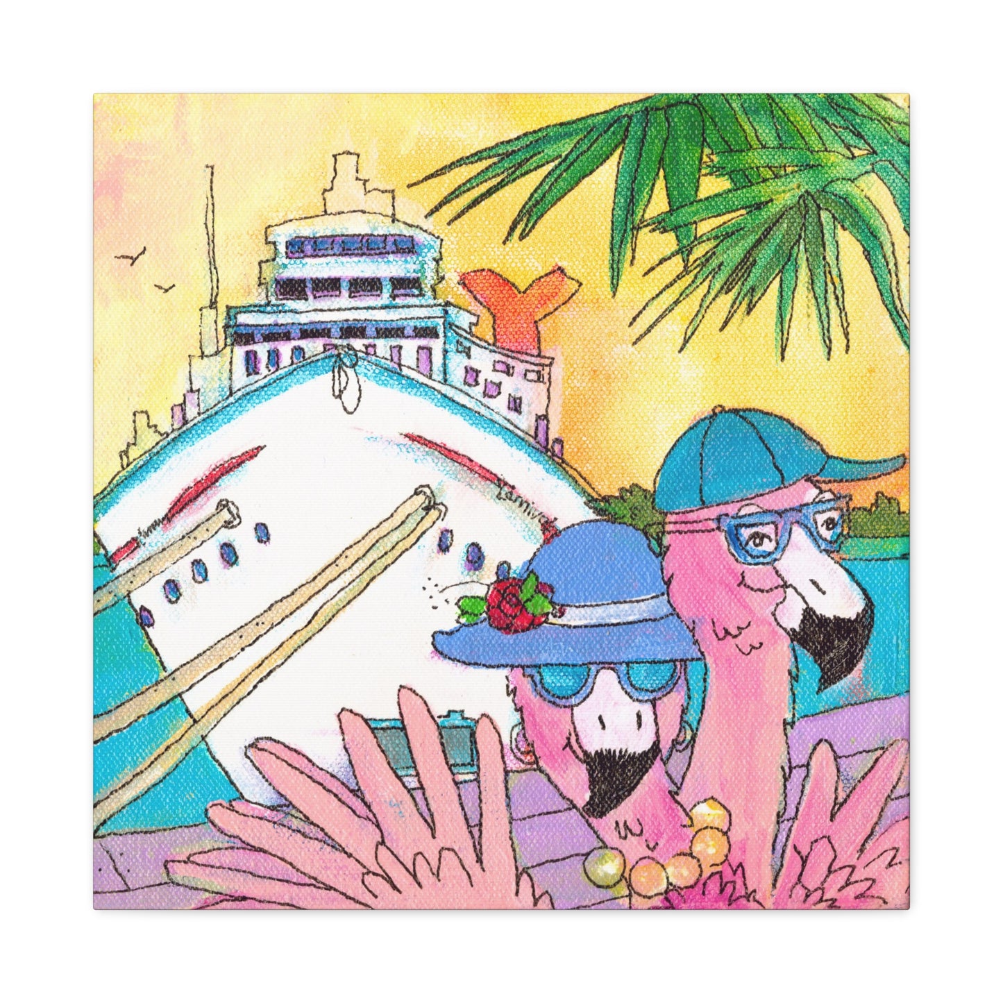 Cruise Ships  - Canvas