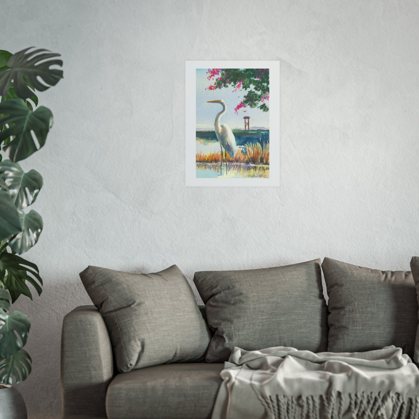 White Heron - Prints - Various Sizes