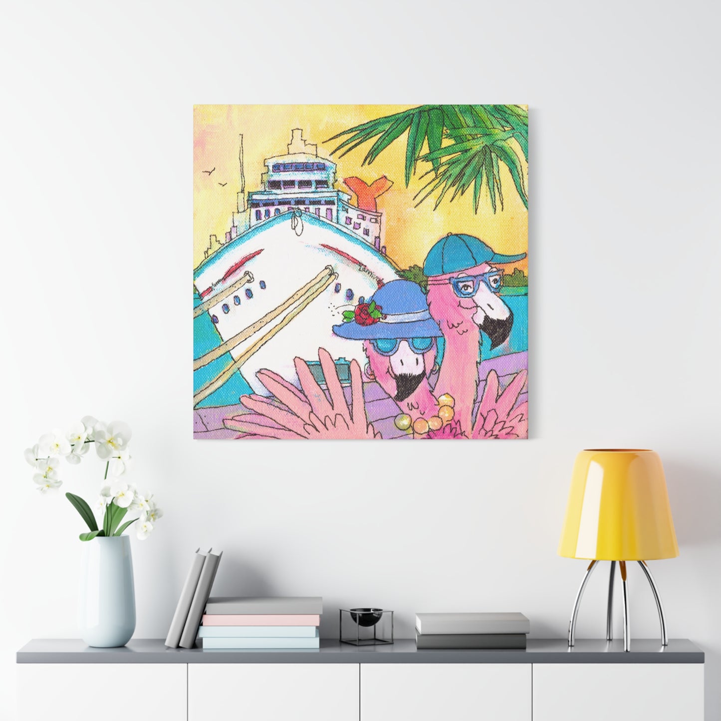 Cruise Ships  - Canvas