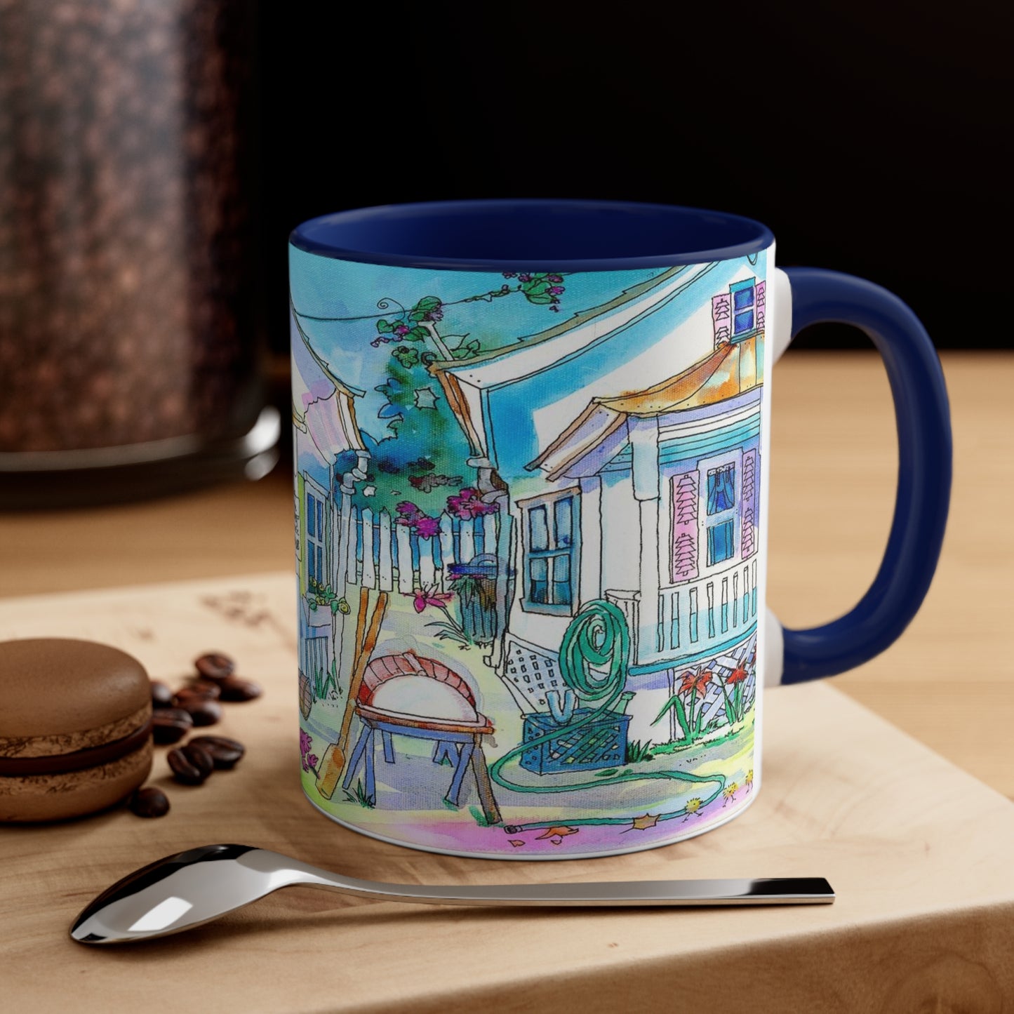 The Cat House Accent Coffee Mug, 11oz