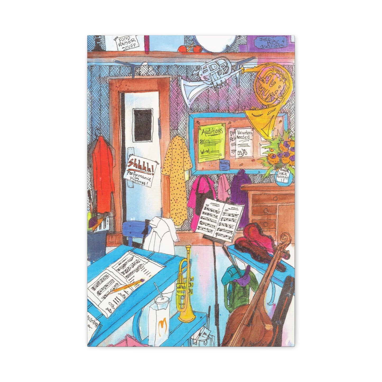 Music Classroom - Canvas