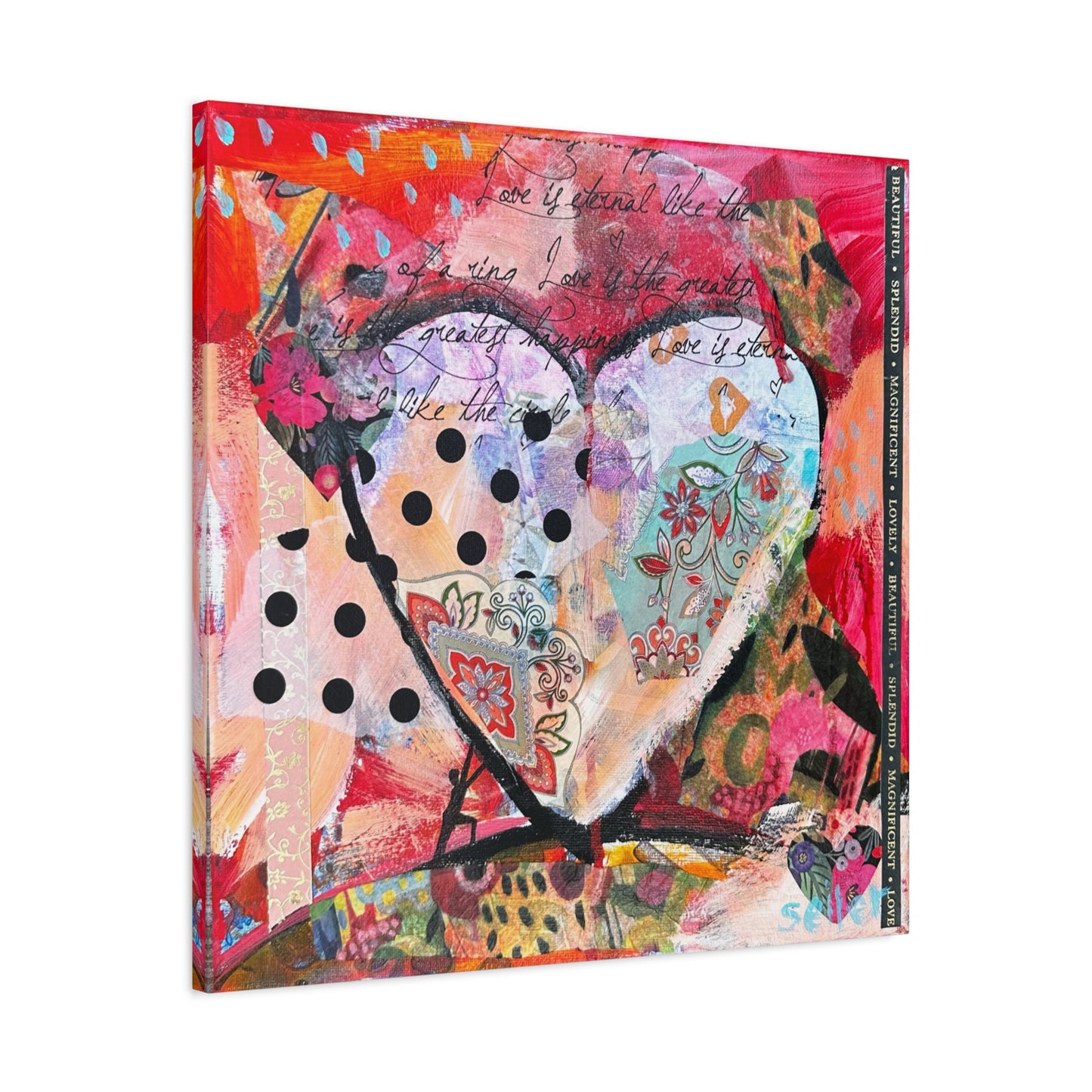Love is Eternal  - Canvas
