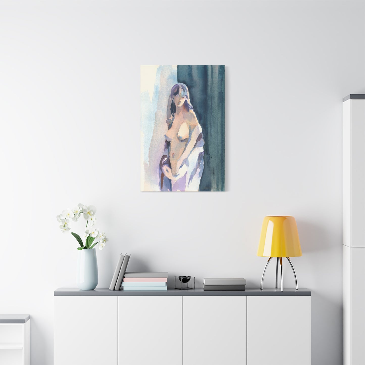 Blue Nude - Canvas