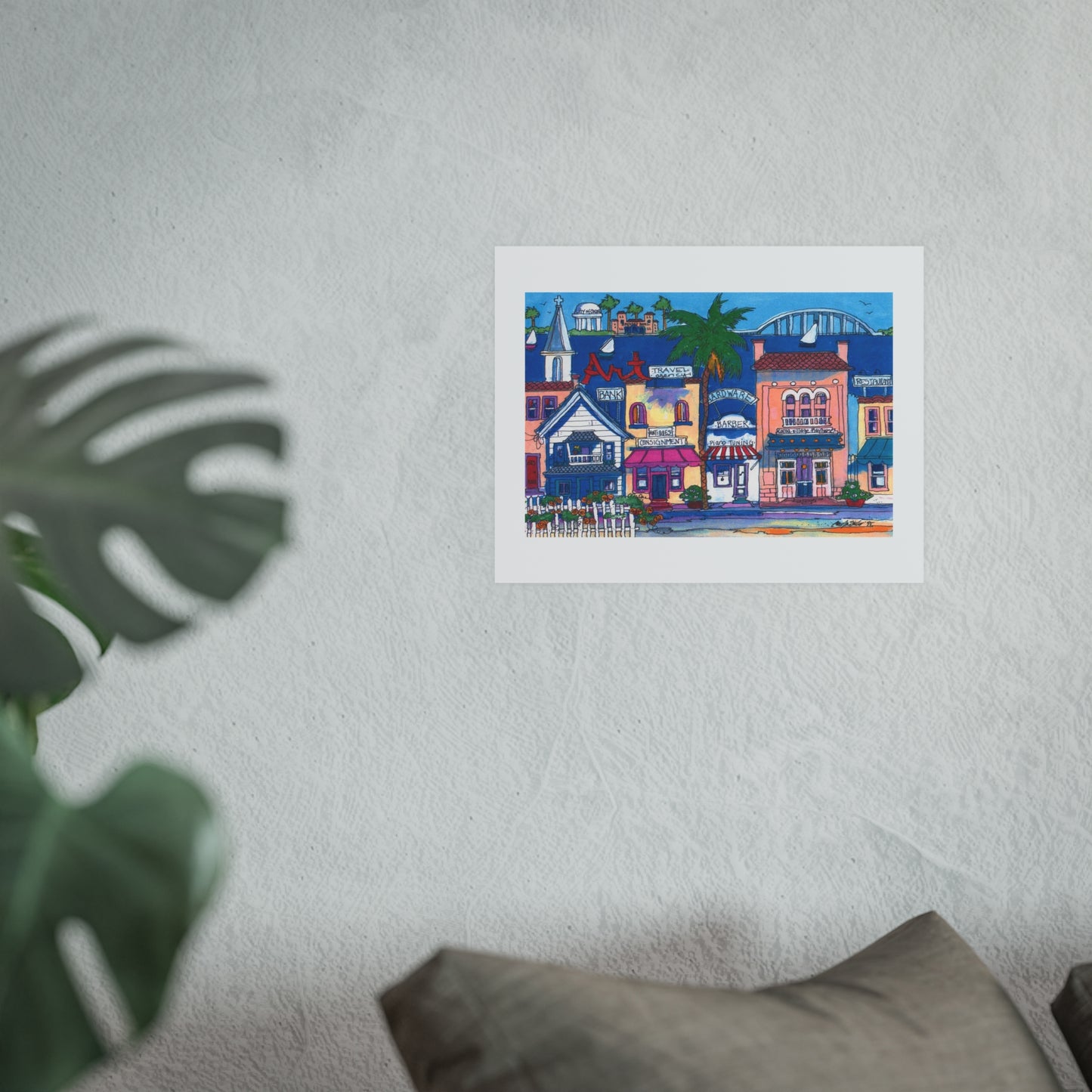 Cocoa village 2 - Prints - Various Sizes