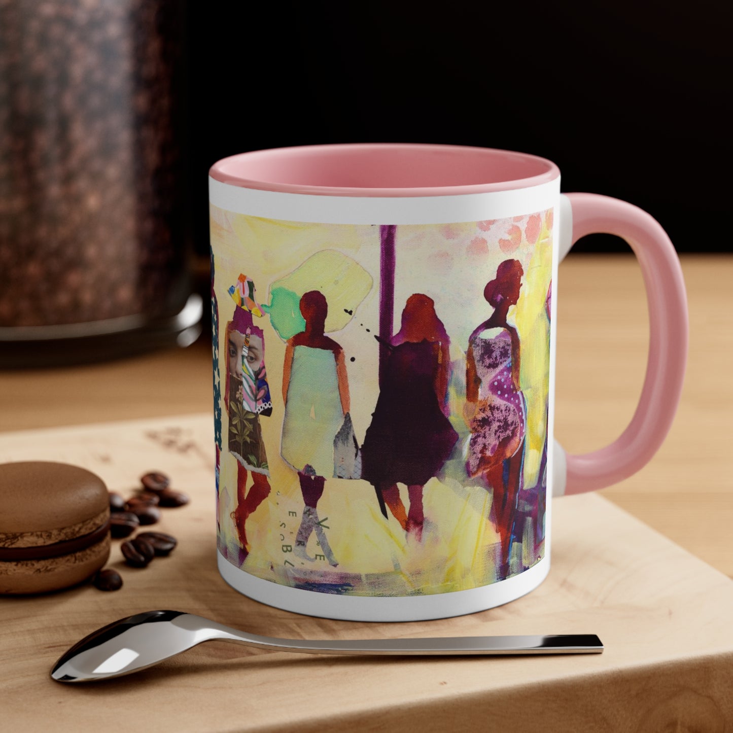 Paper Dolls Accent Coffee Mug, 11oz