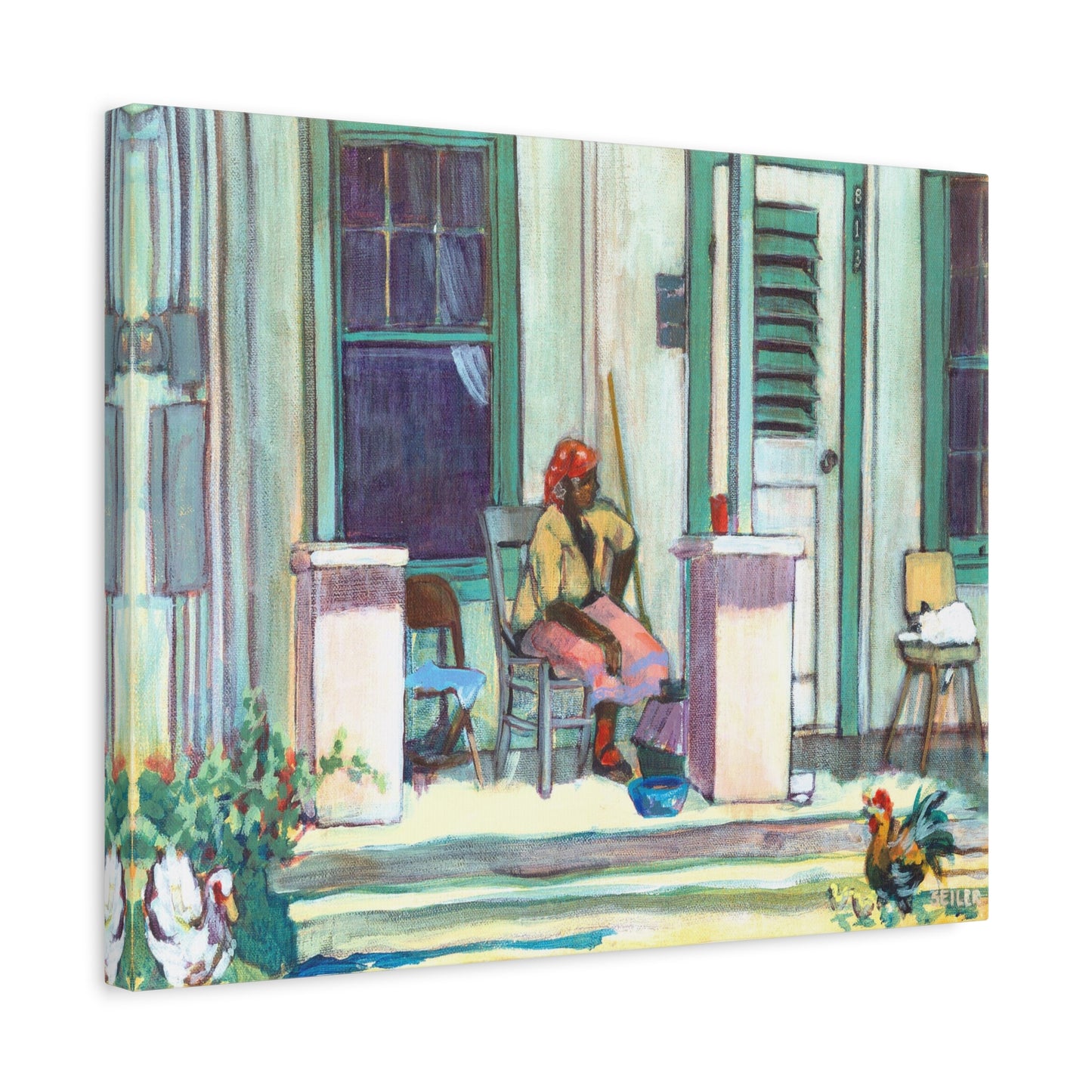 down south porch  - Canvas