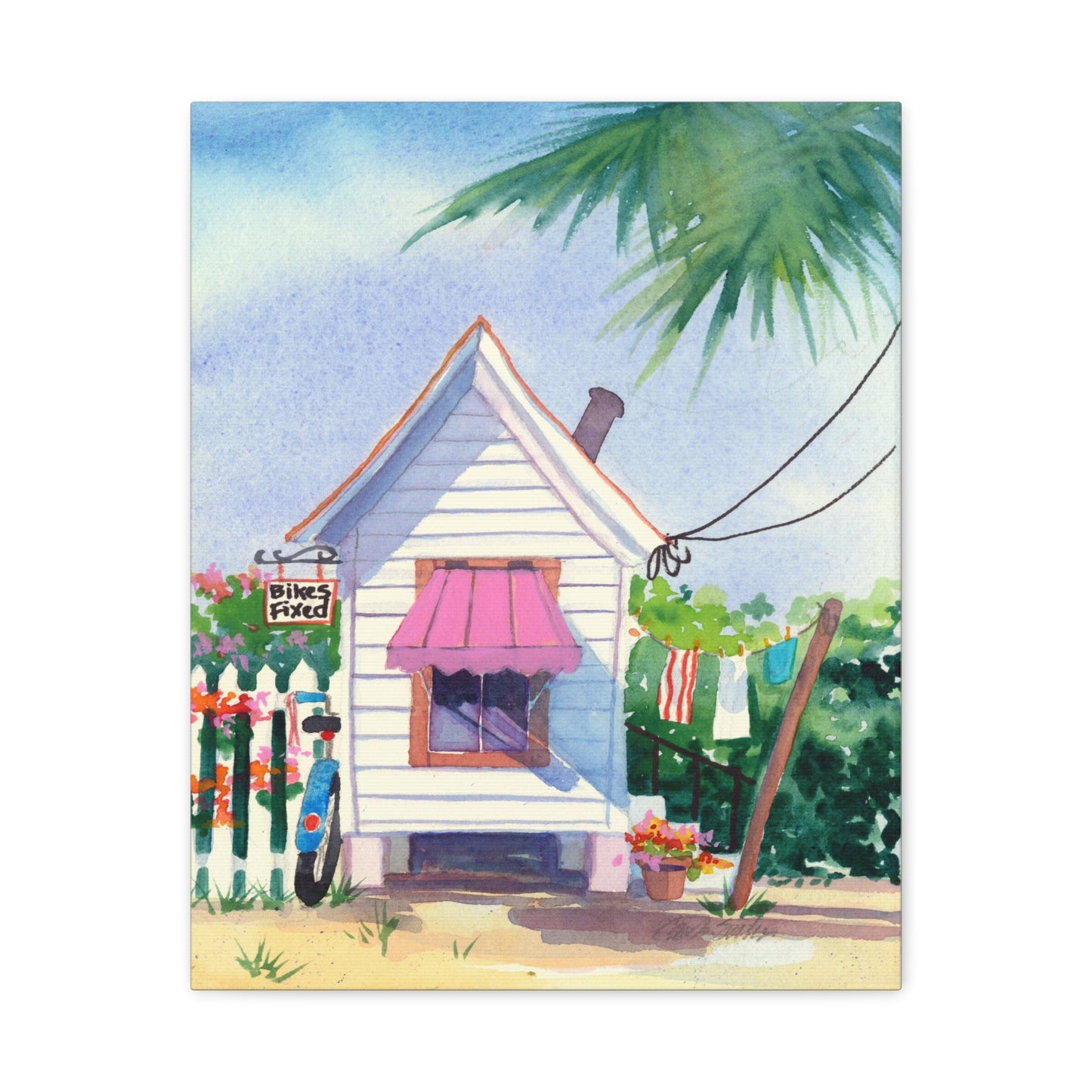 Bikes Fixed  - Canvas