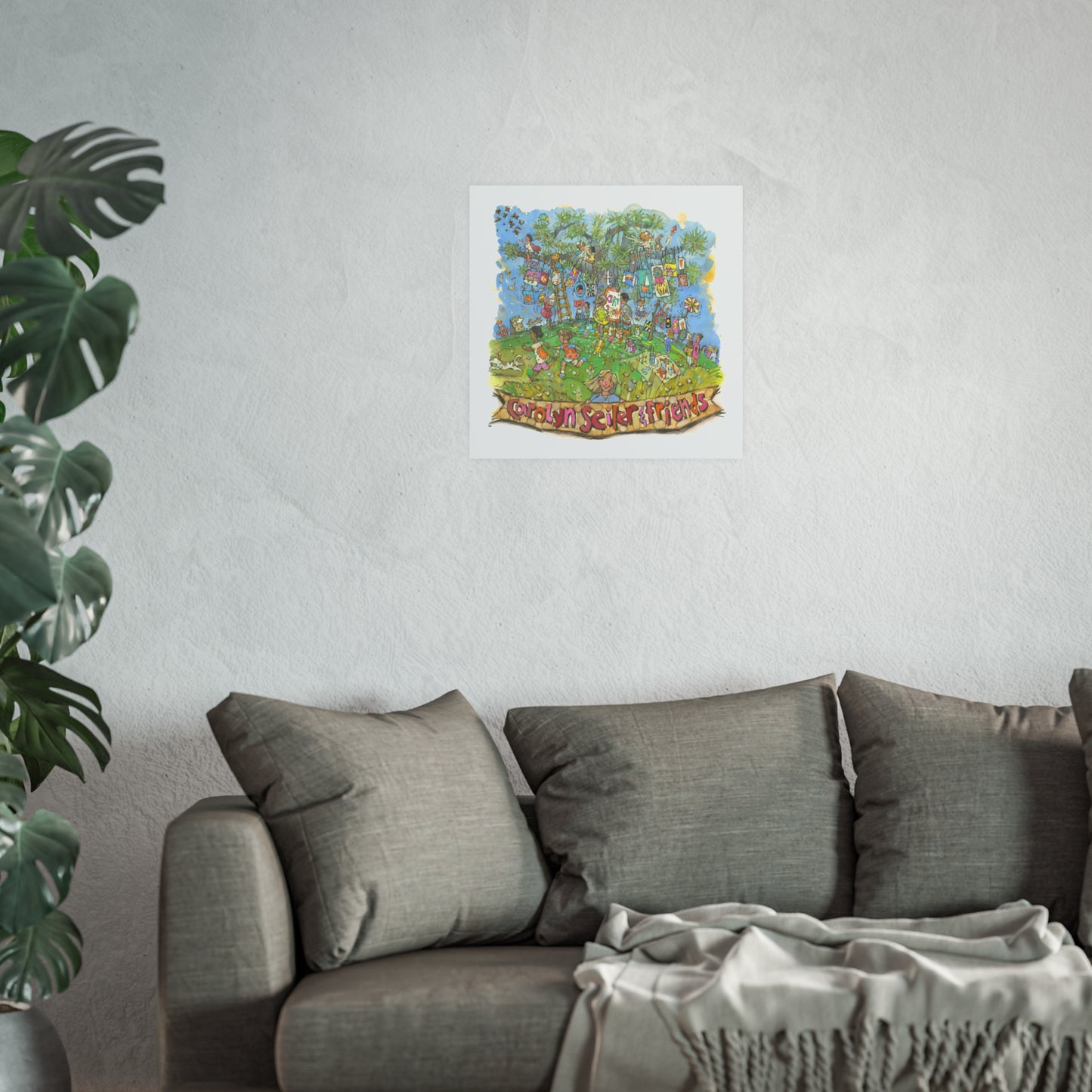 Art Show in Oak Tree - Prints - Various Sizes