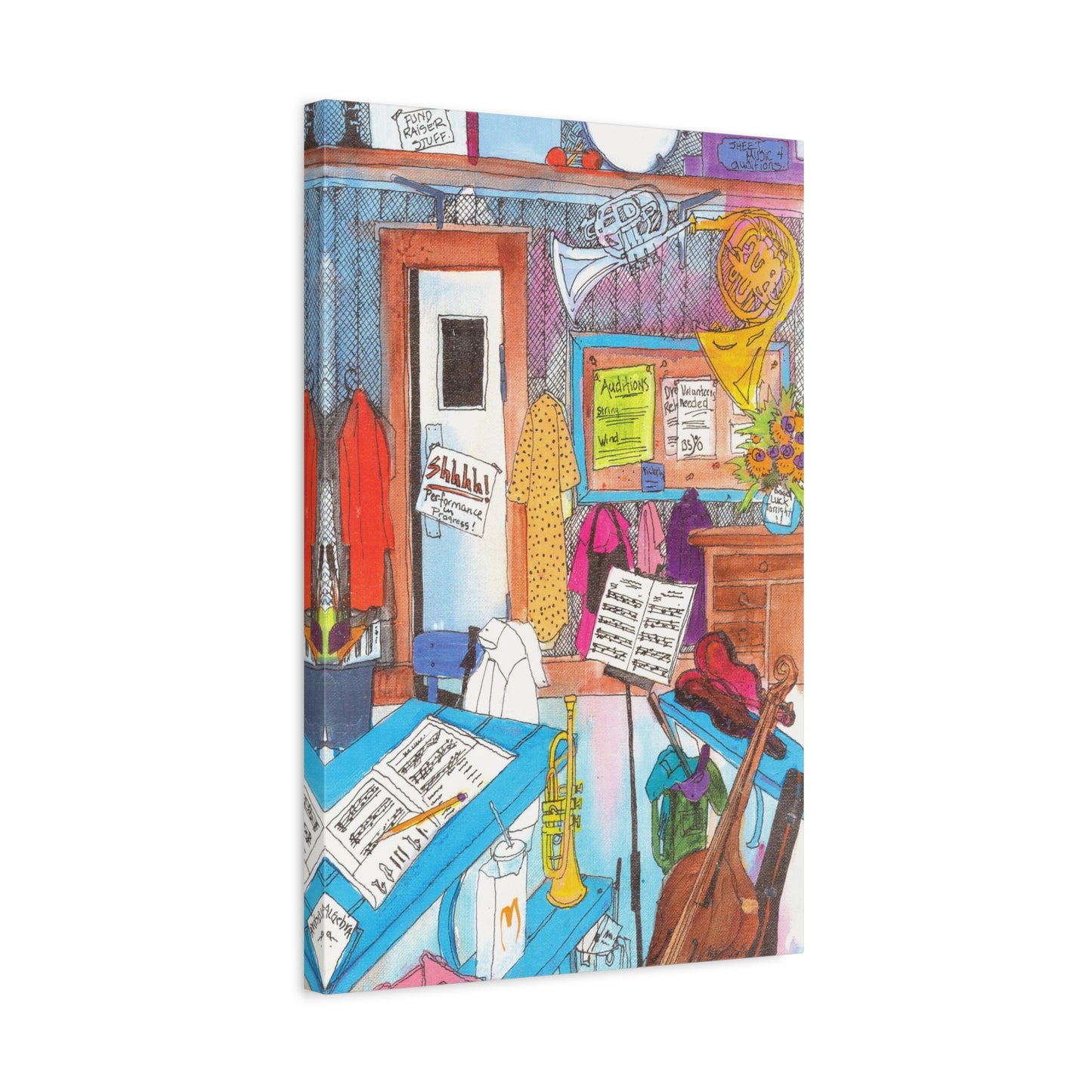Music Classroom - Canvas