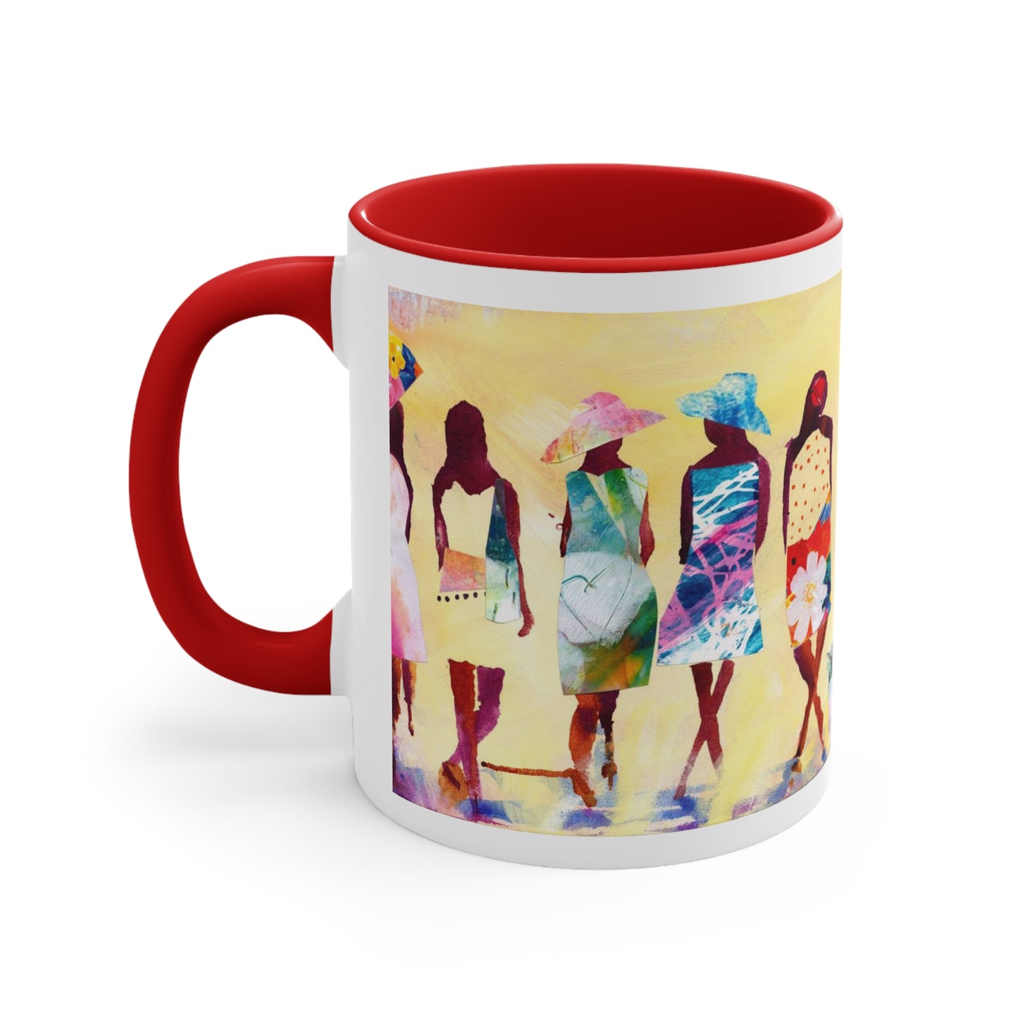 Paper Dolls Accent Coffee Mug, 11oz