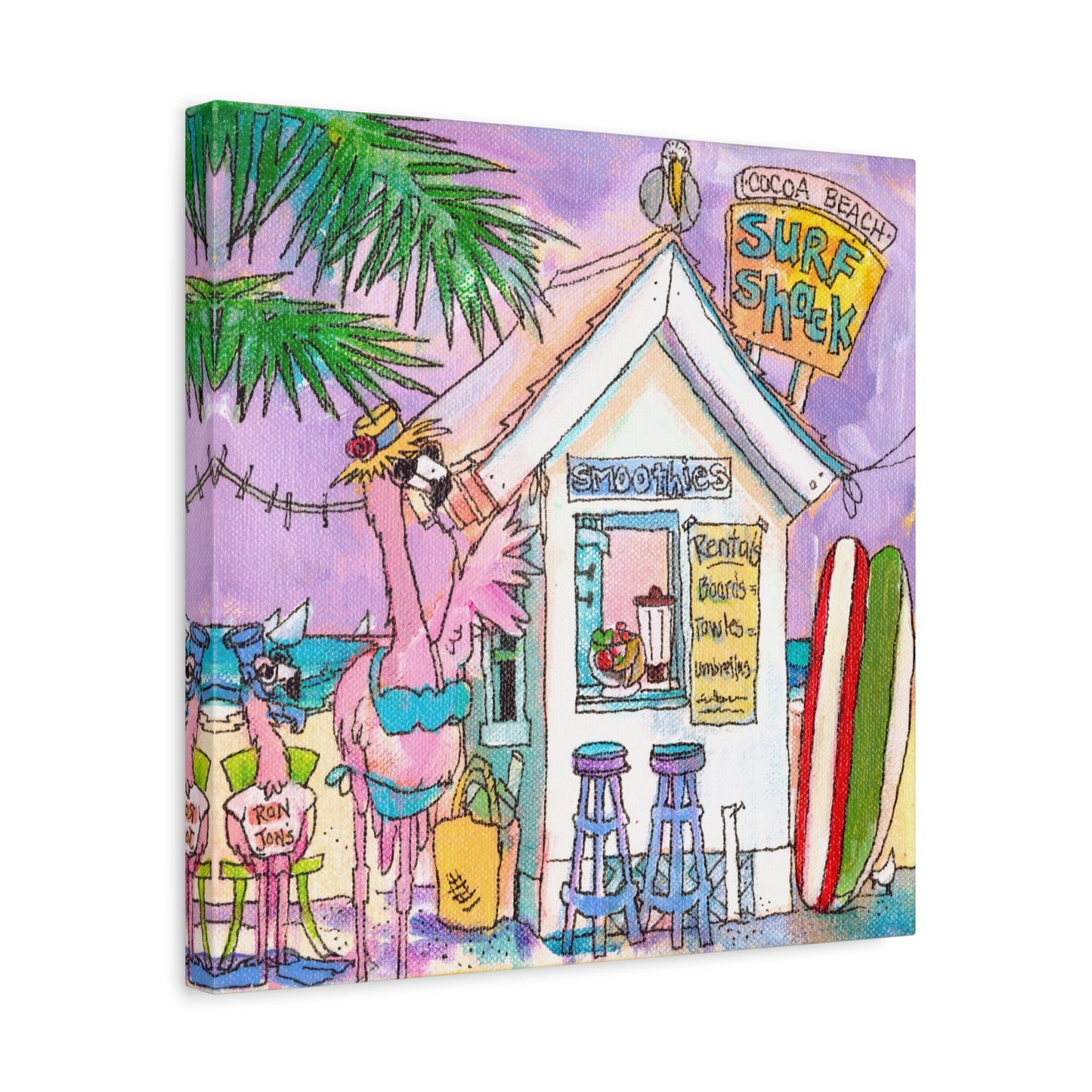 Surf Shack  - Canvas