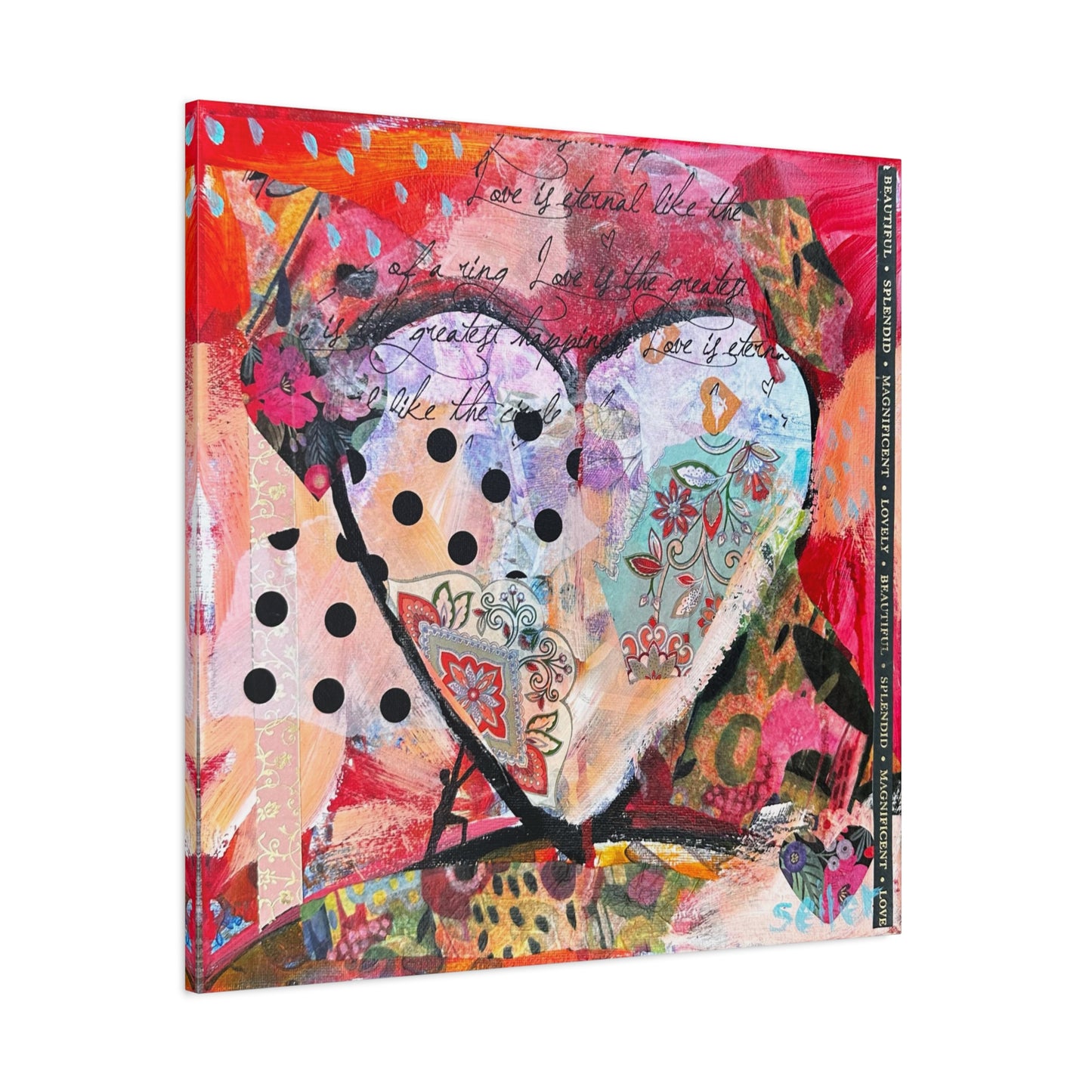 Love is Eternal  - Canvas