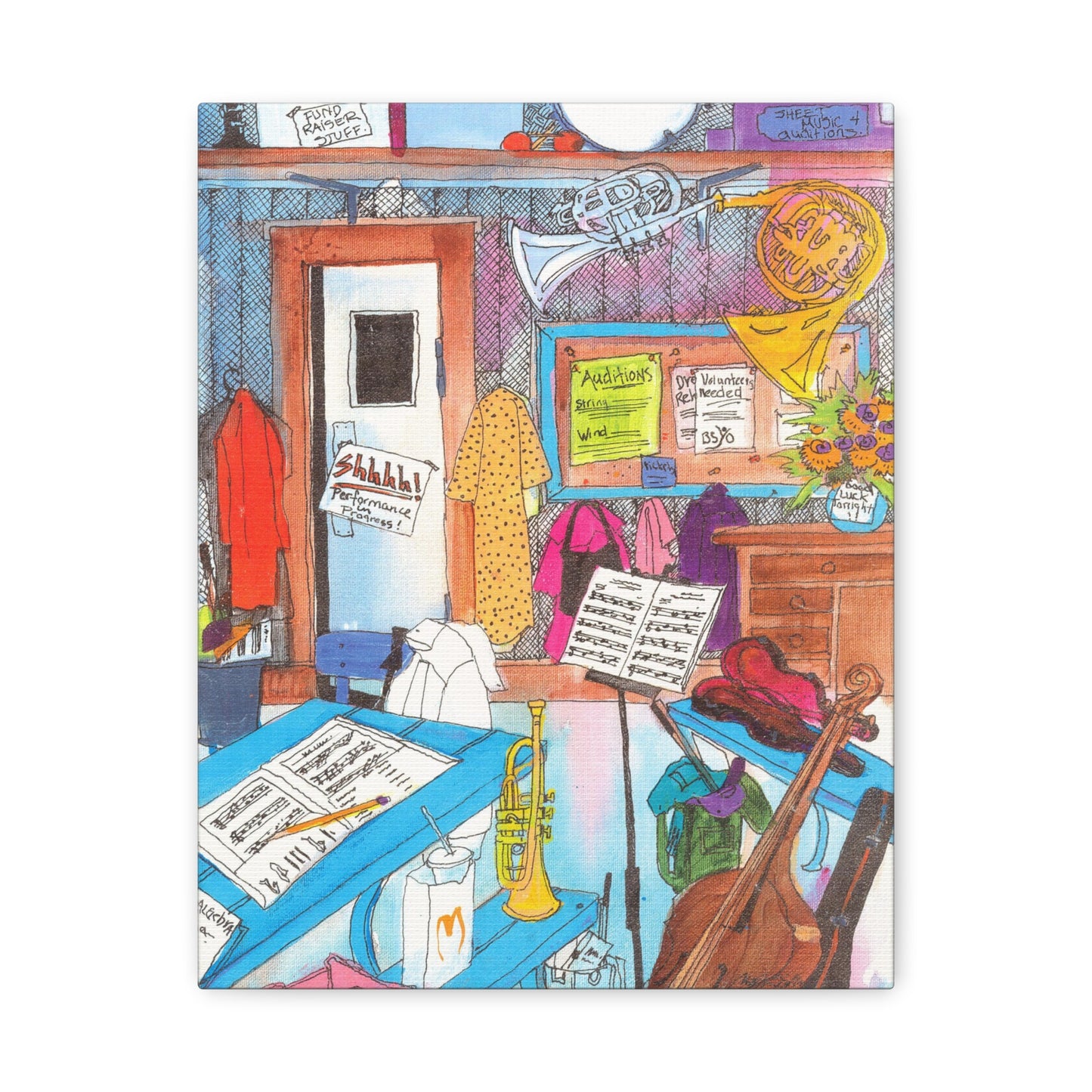 Music Classroom - Canvas
