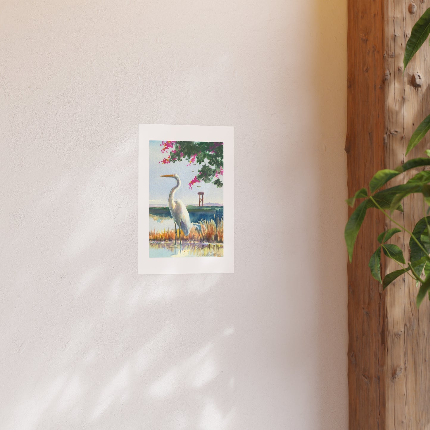 White Heron - Prints - Various Sizes