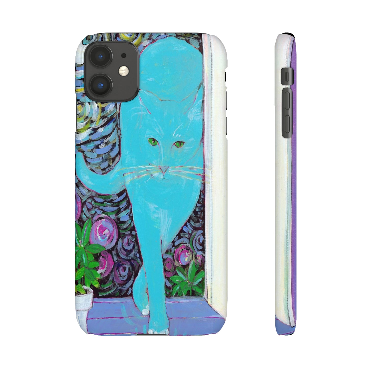 Cat Van Gogh iPhone Case