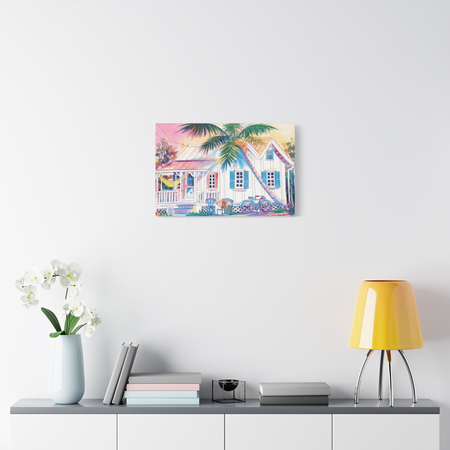 hammock on porch  - Canvas