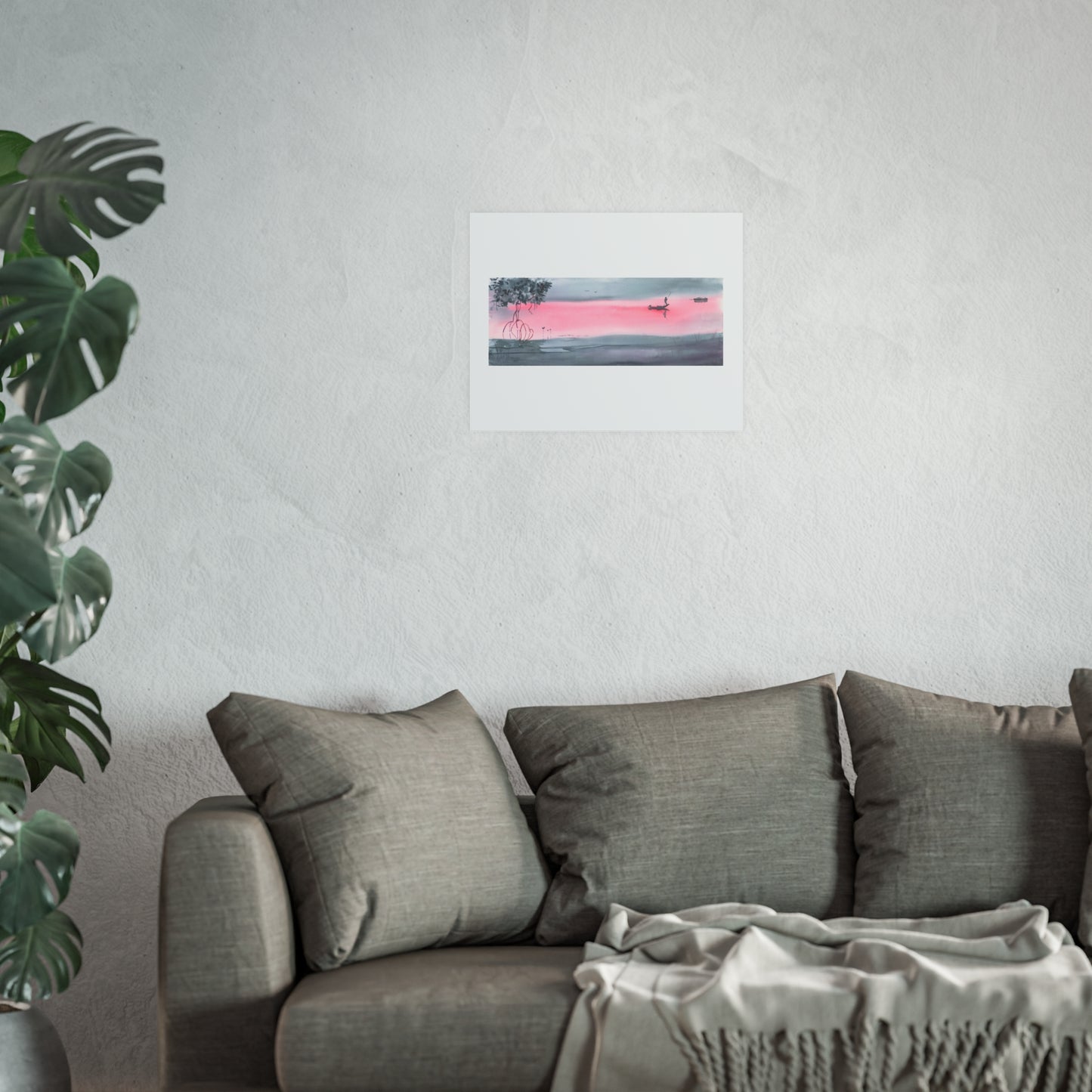 Pink and Grey Dawn - Prints - Various Sizes