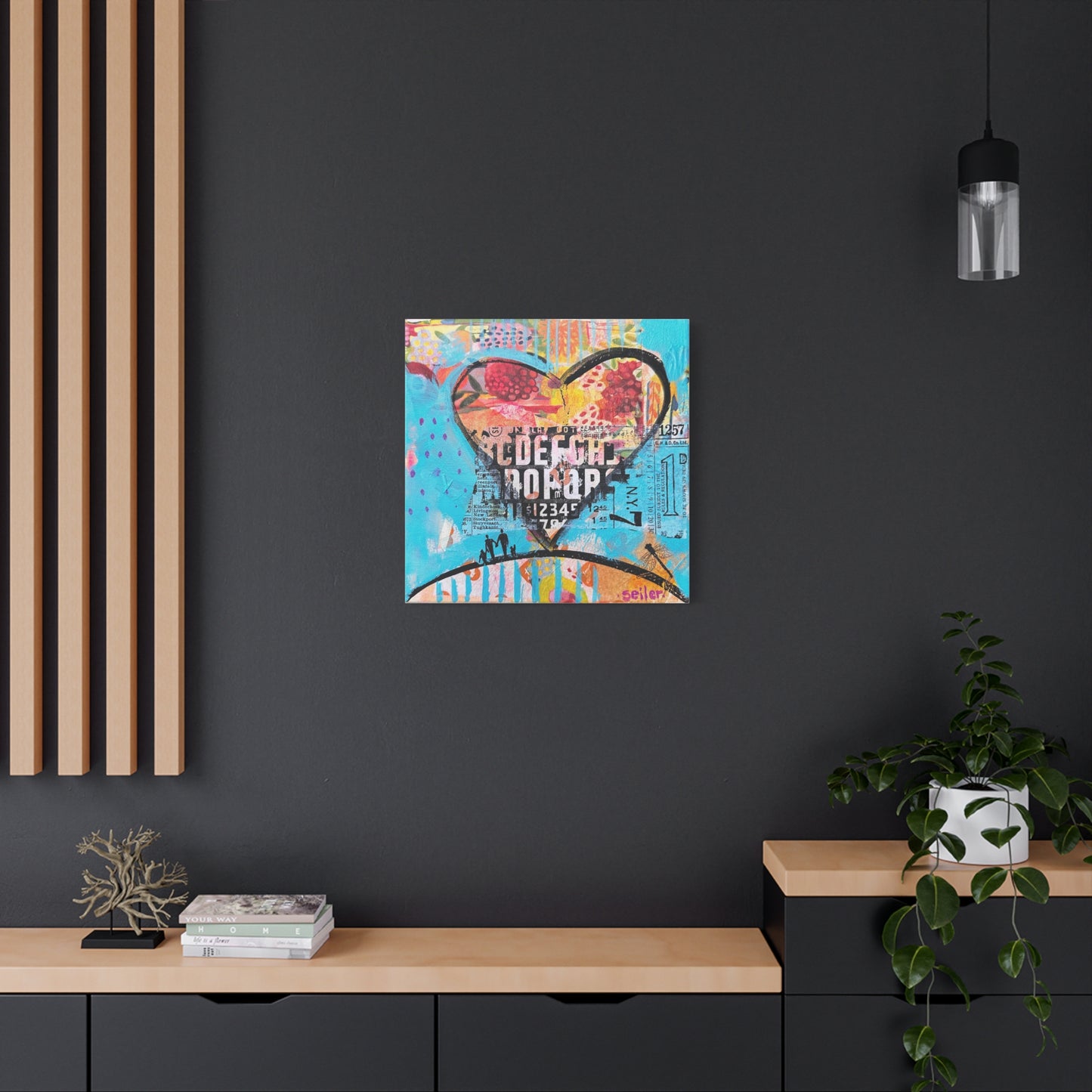 Art in the Heart  - Canvas