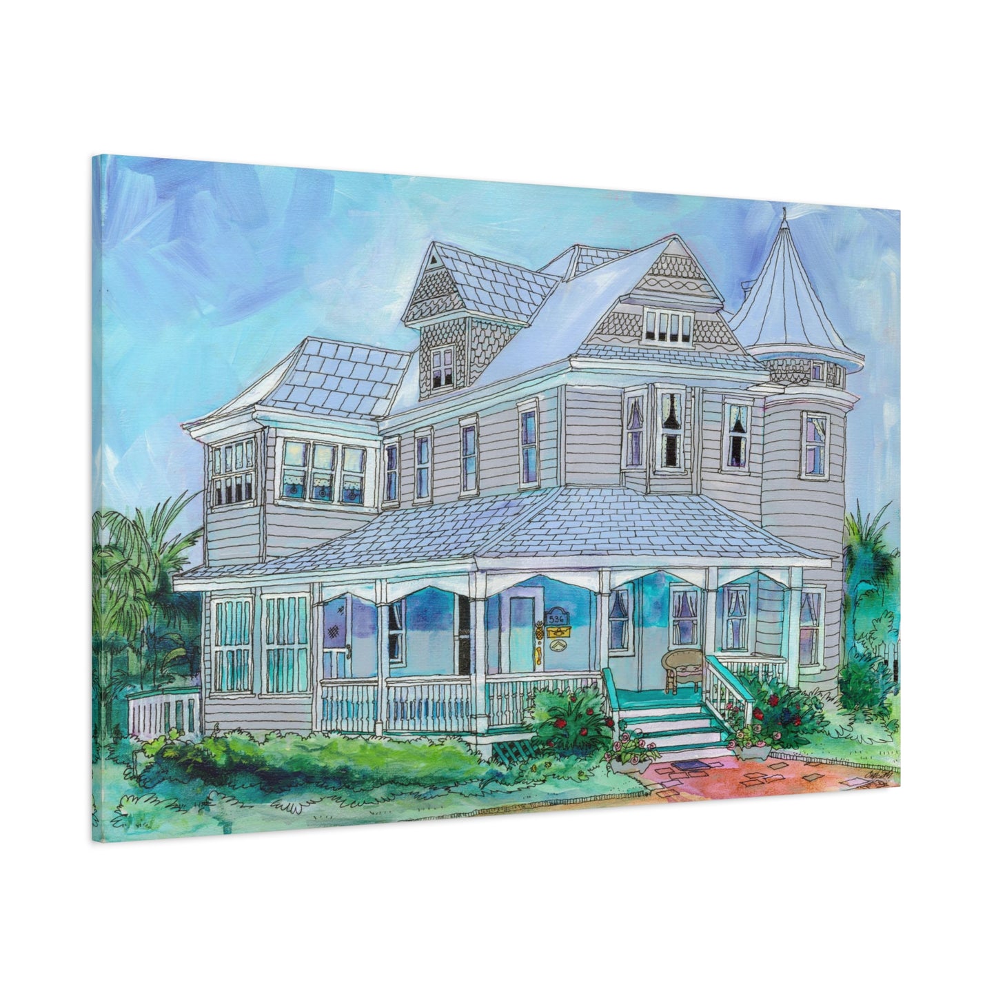 parish grove inn  - Canvas