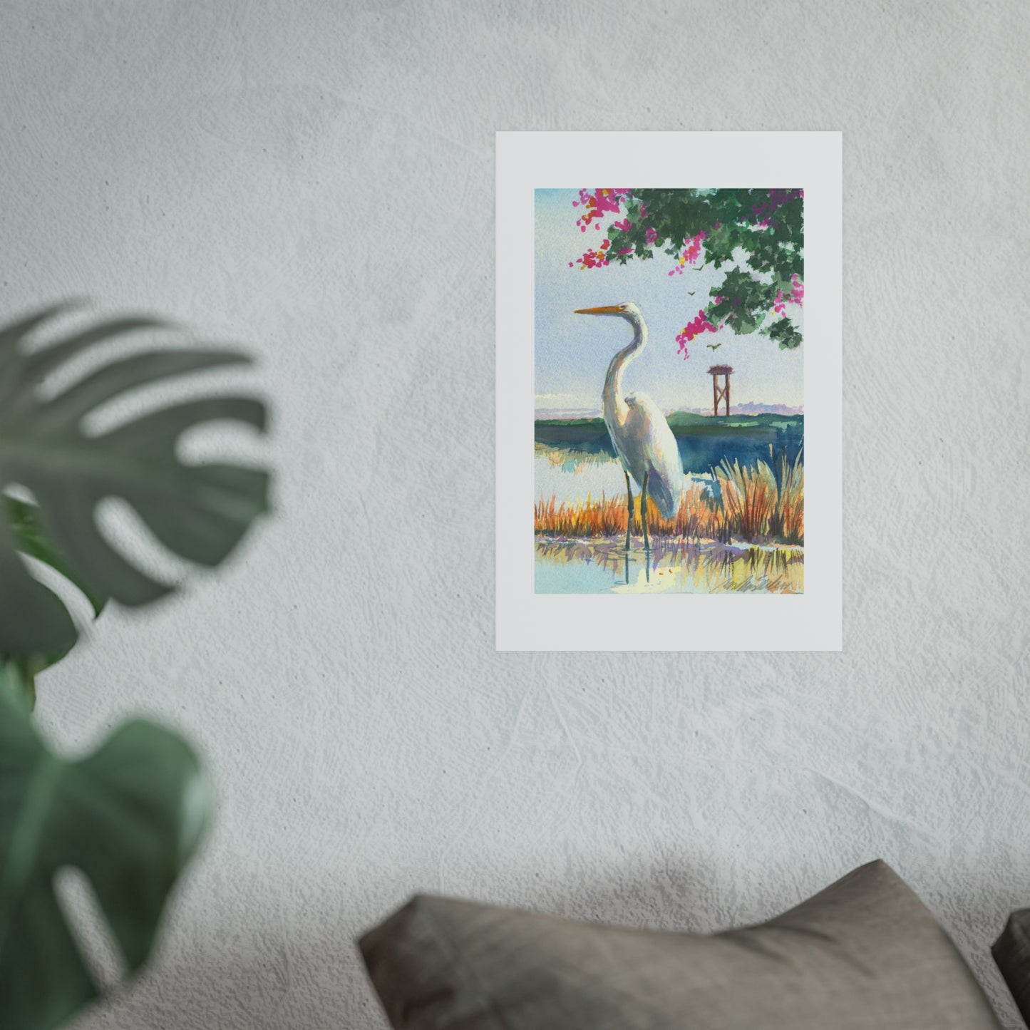 White Heron - Prints - Various Sizes