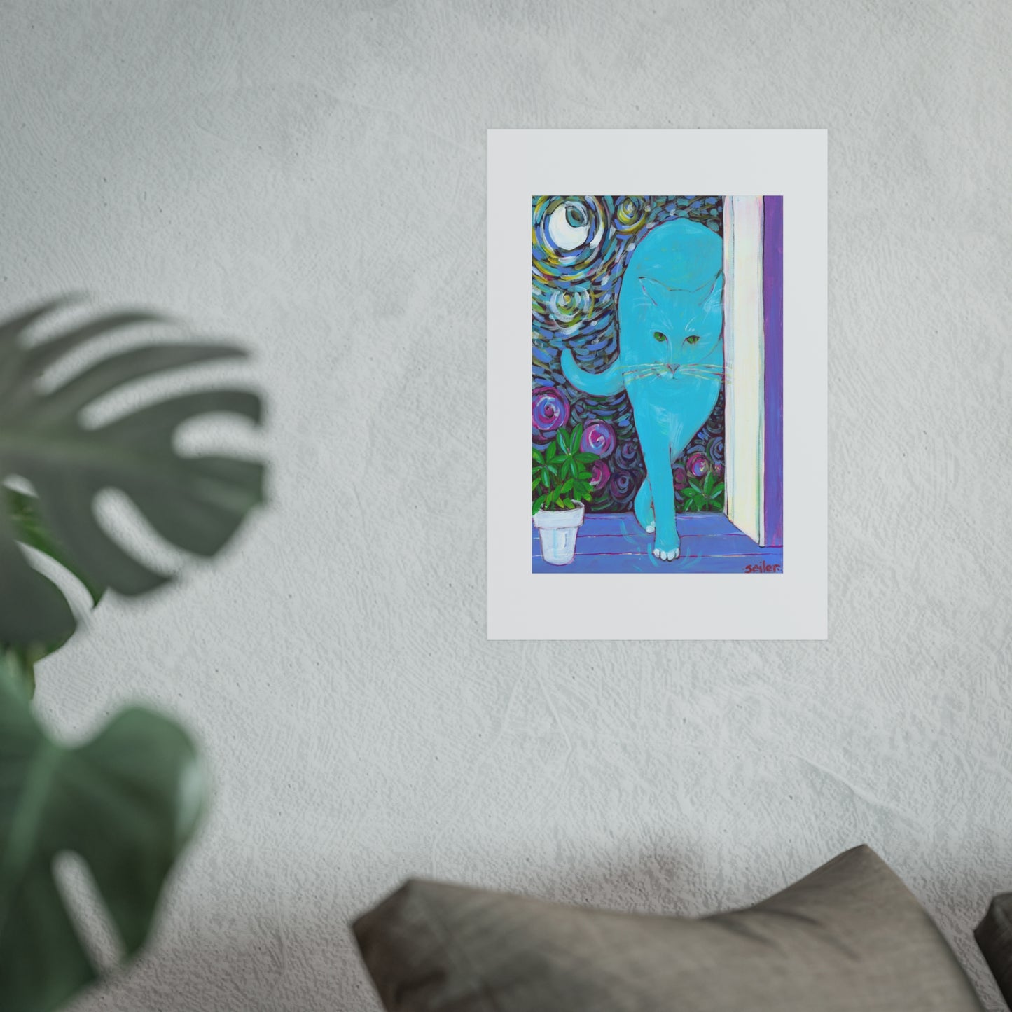 Cat Van Gogh - Prints - Various Sizes