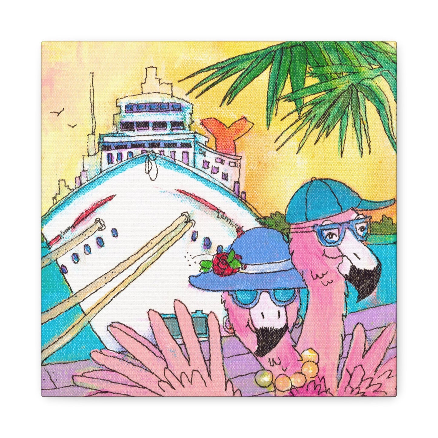 Cruise Ships  - Canvas